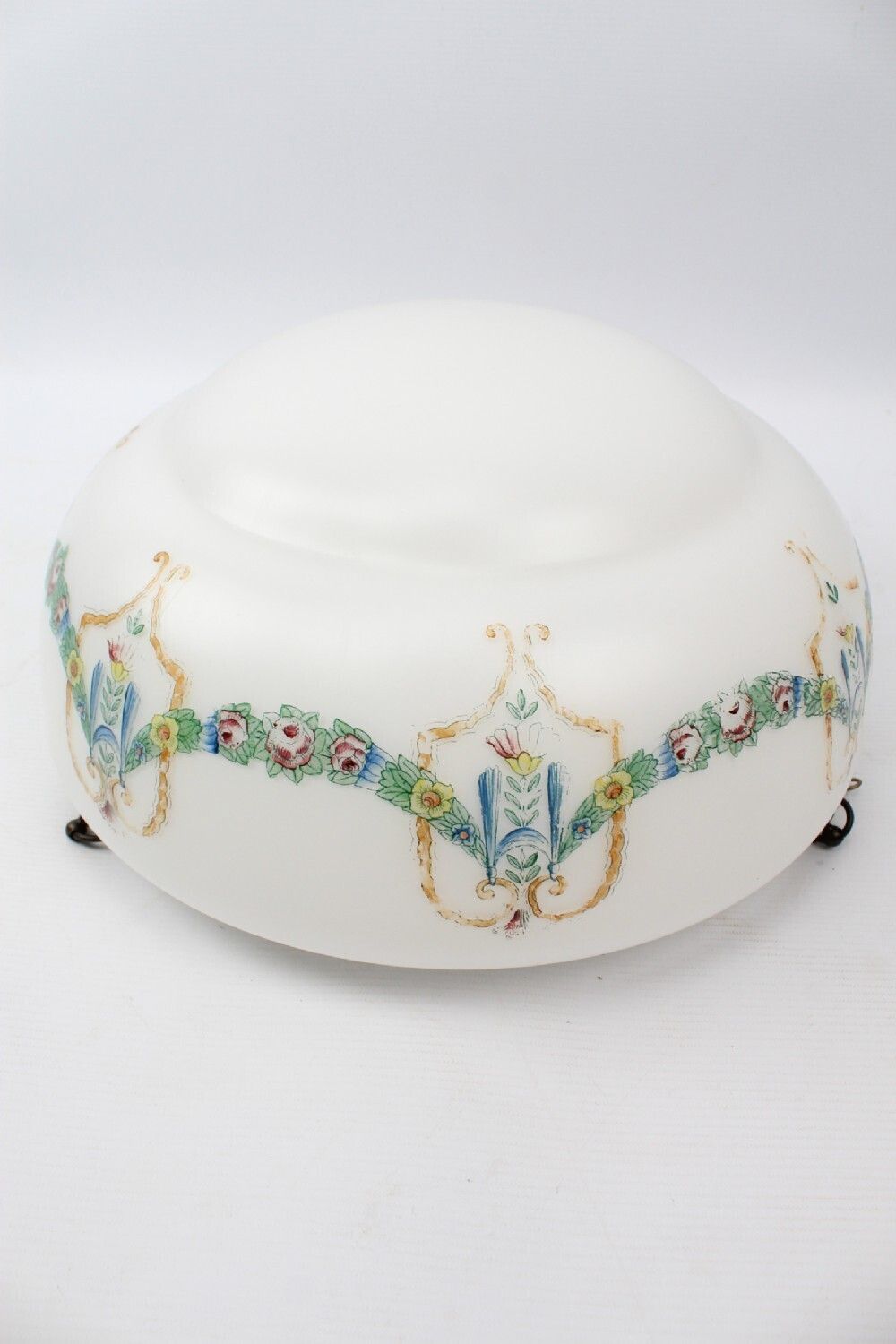 photo furniture Neo Classical Painted Glass Plafonnier Light Shade