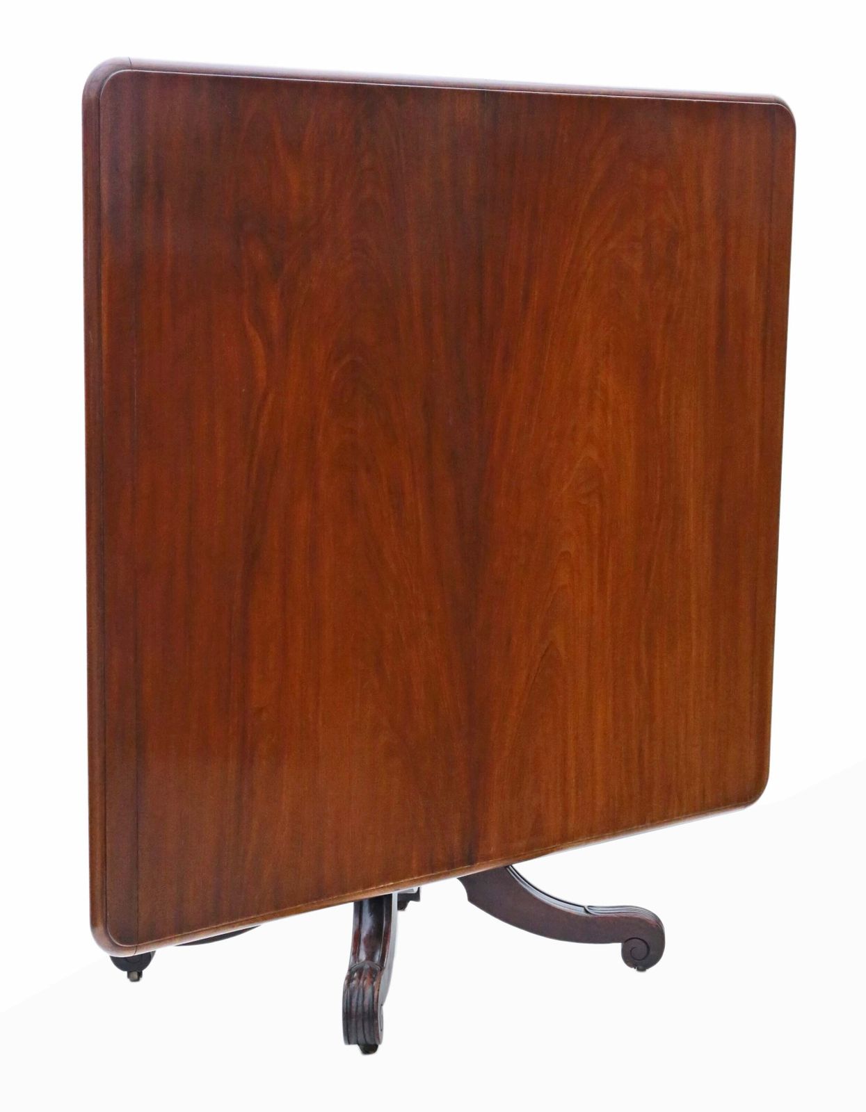 Antique 19th Century Large Cuban Mahogany Dining Table By James Mein  Fine Quality photo Furniture
