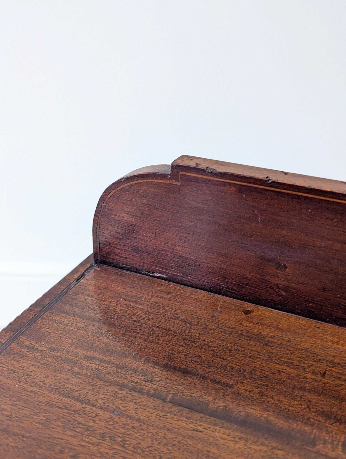 Furniture Antique Late Victorian Mahogany Bedside Cabinet C.1890 photo