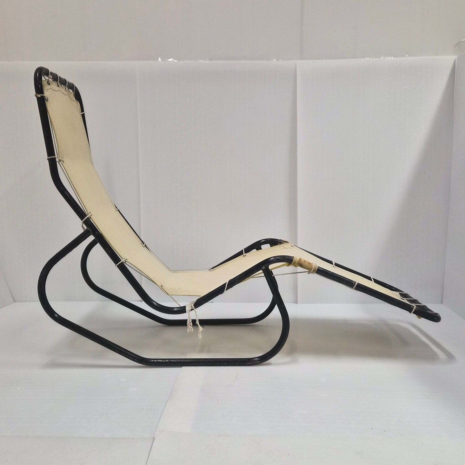 Vintage 1950 Barwa Rocking Chair By J. Waldheim & Edgar Bartolucci 50s photo for sale