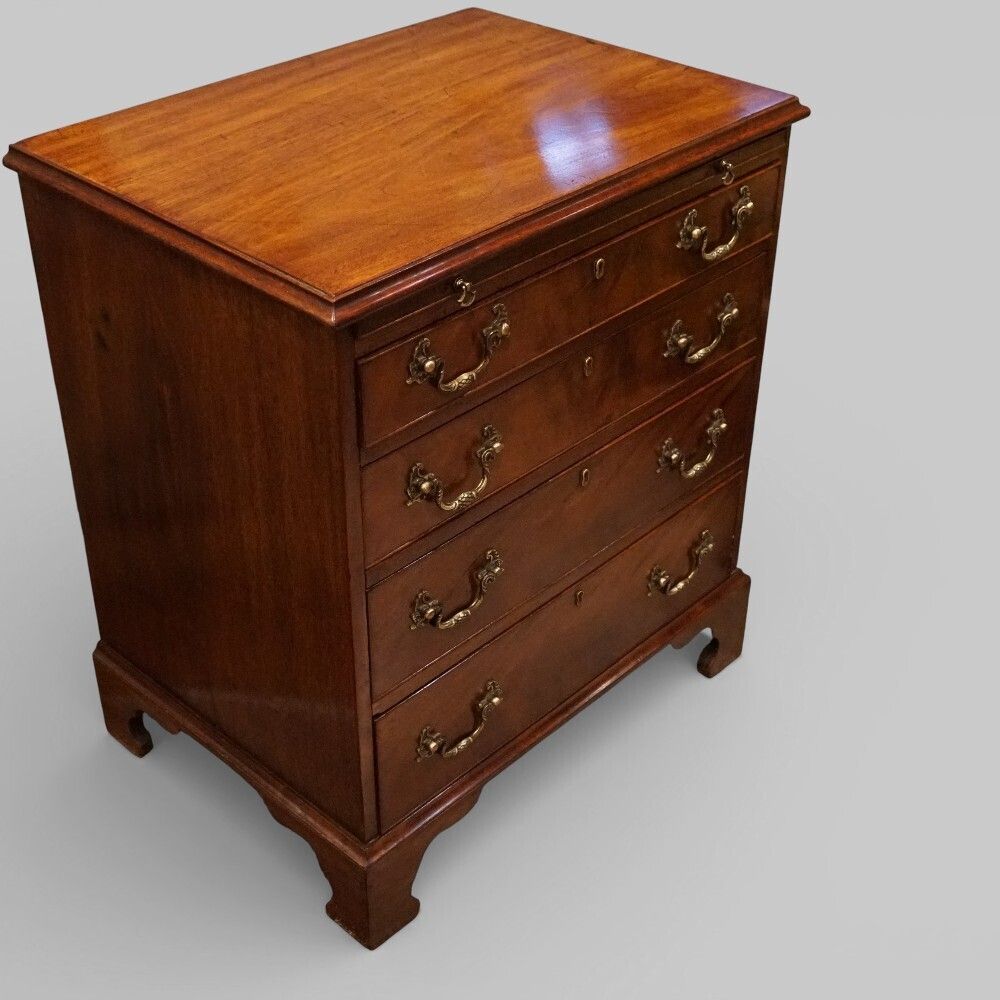 Small Antique Mahogany Chest Of Drawers photo Furniture