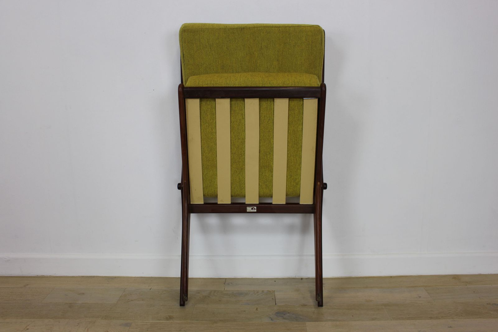 Furniture Unusual British Teak Scimitar Chair By Reyway photo