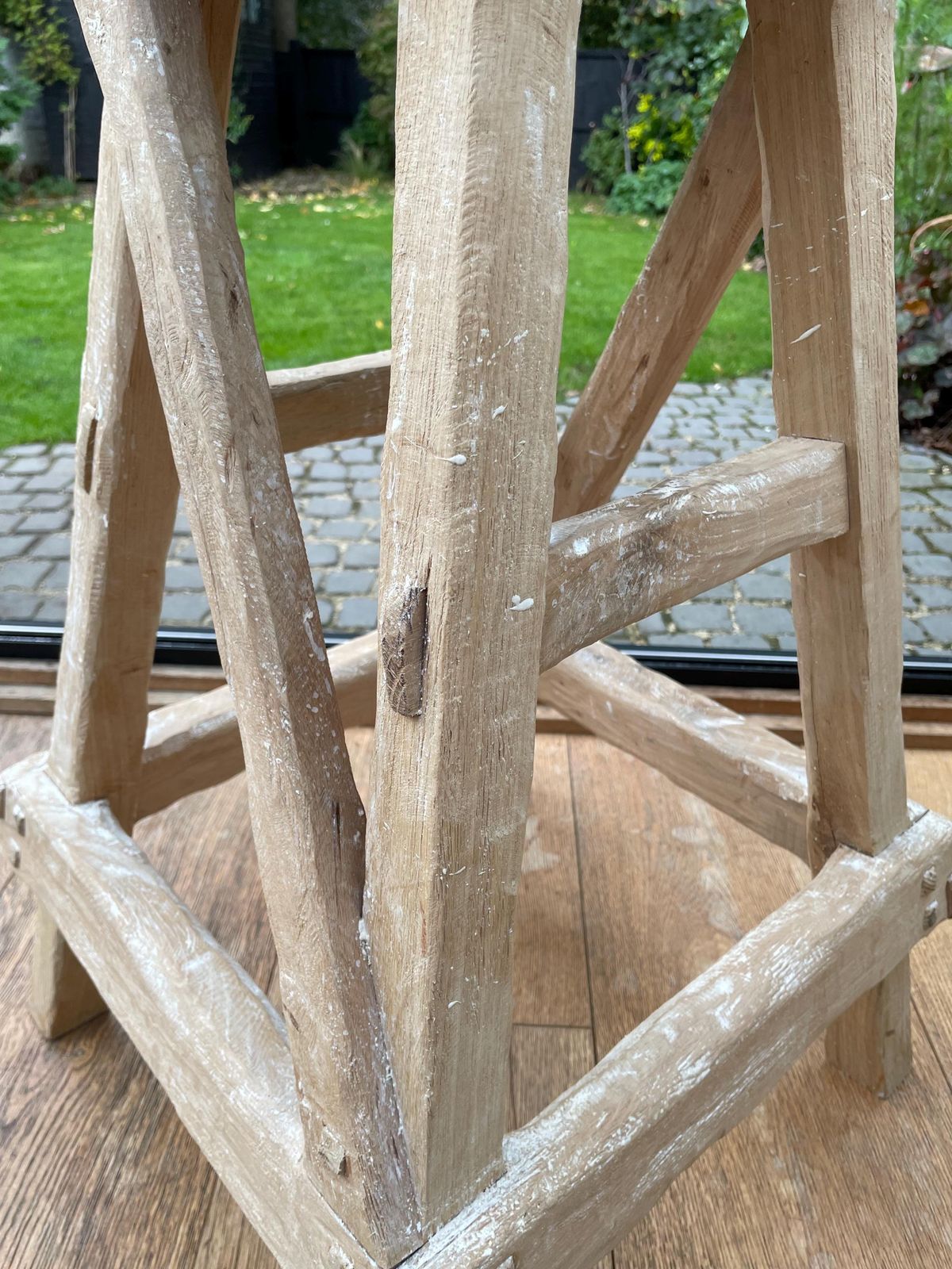 Sculpture Stand Sculptor’s Trestle Plant Stand photo 600.0