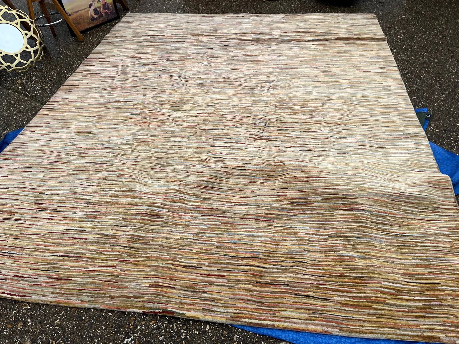 Multi Coloured Ziegler Gabbeh Rug. 245 X 189 Cms. Retails Around£1k photo for sale
