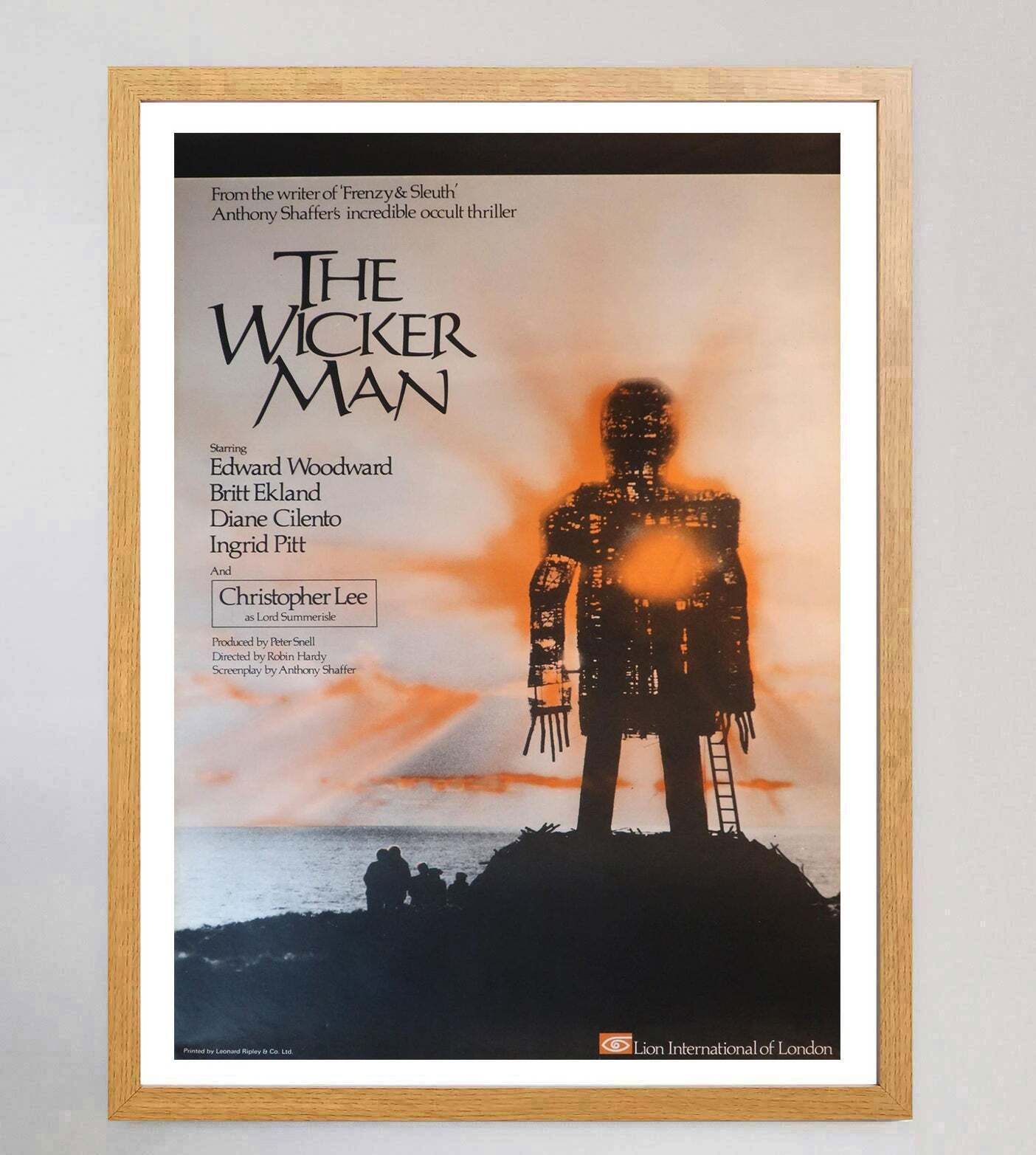The Wicker Man  Original Vintage Poster photo Art