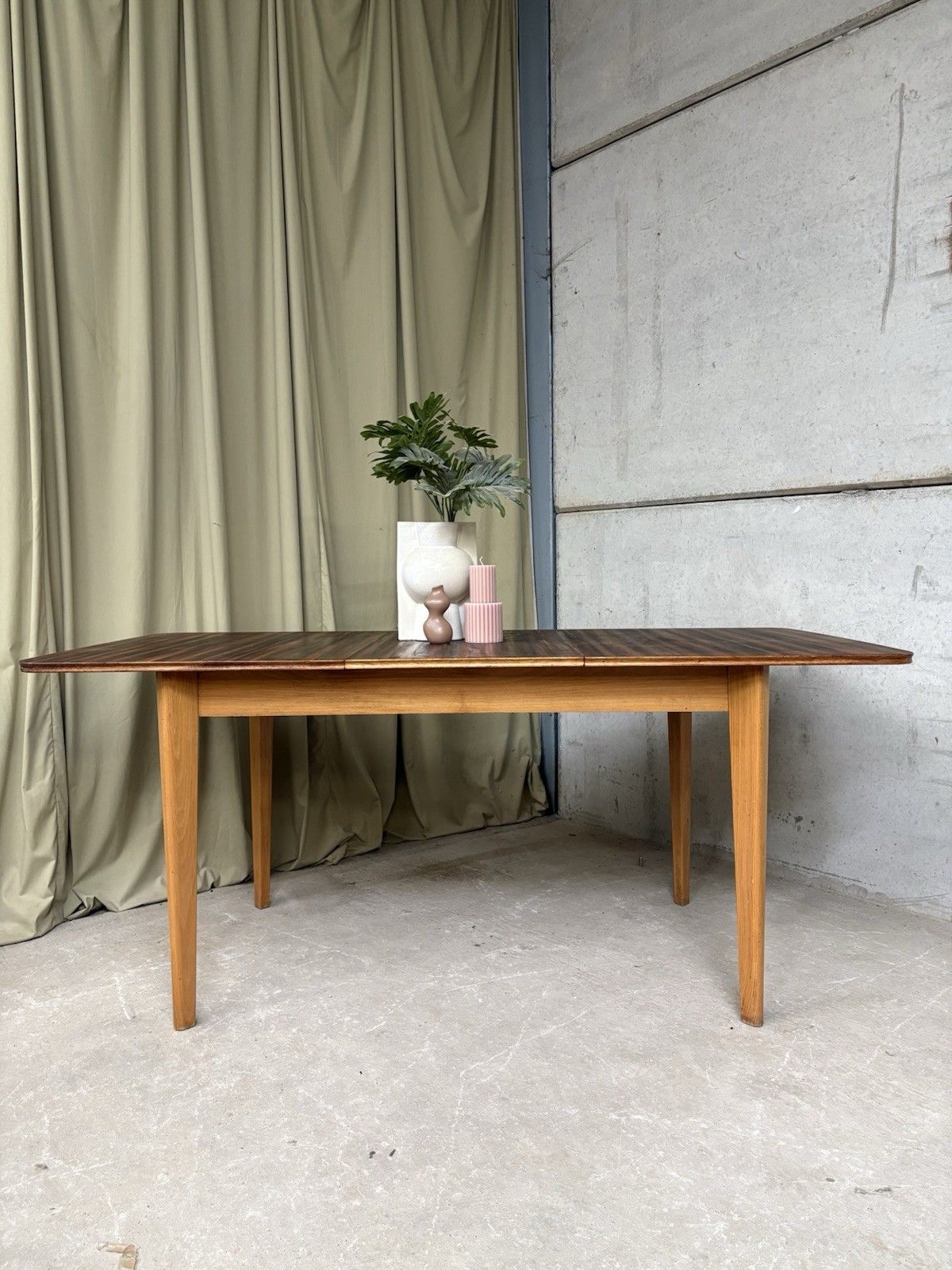 Vtg Mid Century Extending Vesper Dining Table Danish Italian Scandi Retro R1010 photo furniture