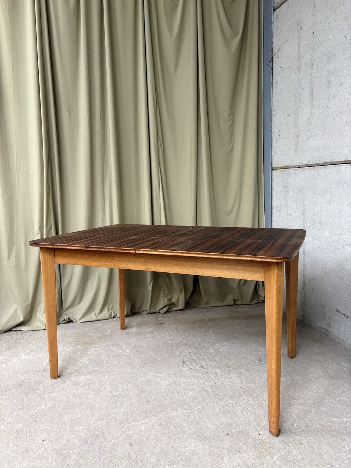 Vtg Mid Century Extending Vesper Dining Table Danish Italian Scandi Retro R1010 photo 460.0