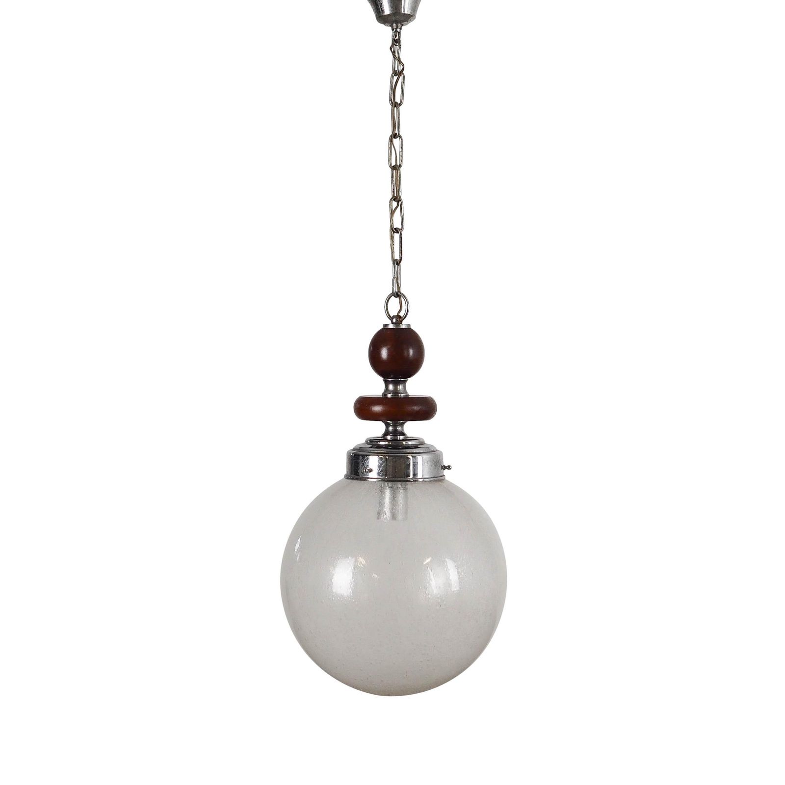 Pendant Lamp, Murano Glass, Italian Design, 1970s, Production: Italy