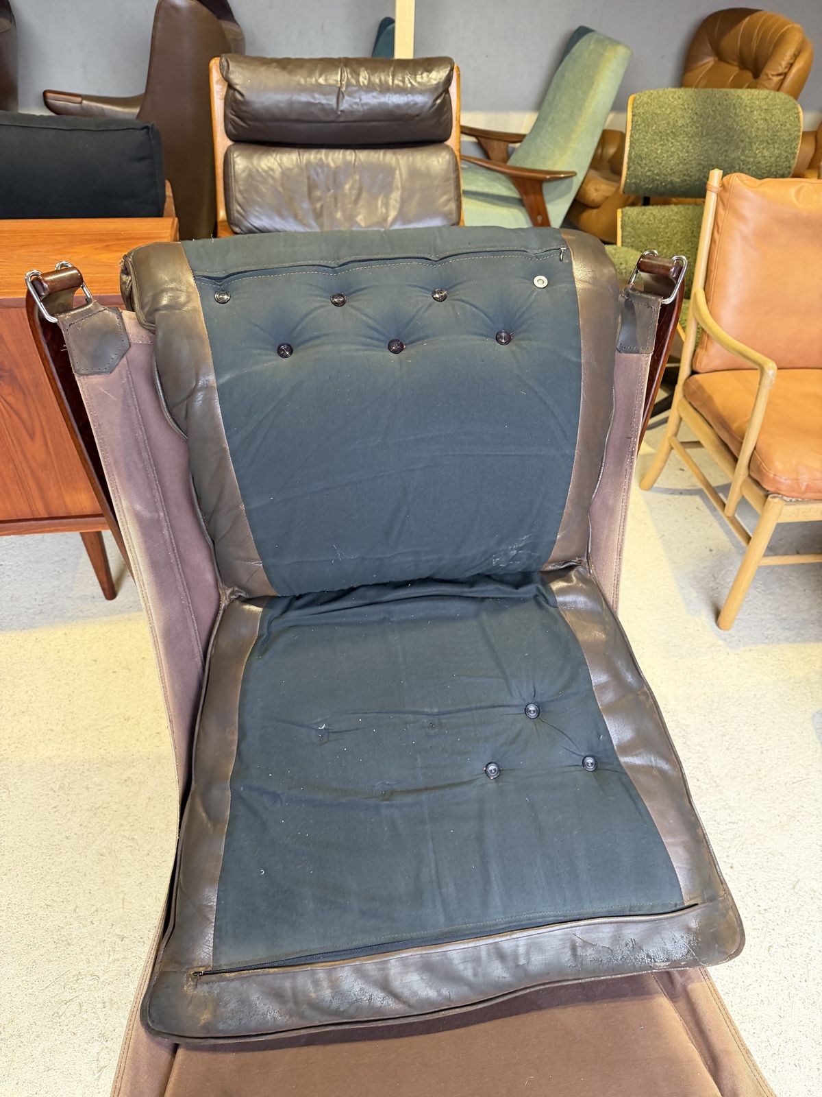 photo vinterior Mid Century Falcon Chair By Sigurd Ressell For Vatne Mobel Norway