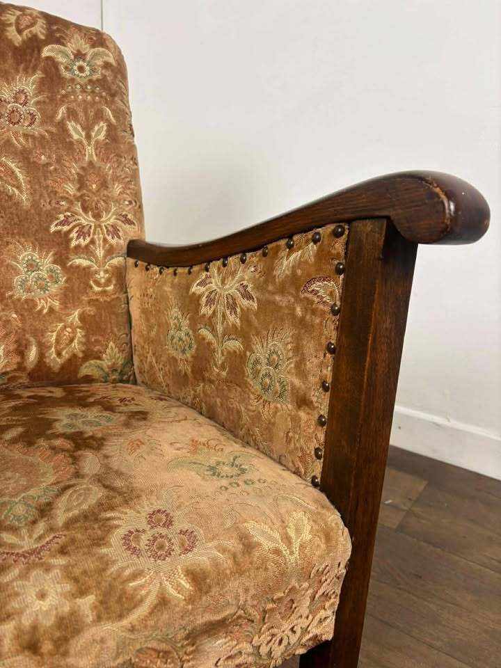 Vintage Upholstered Armchair photo 289.0