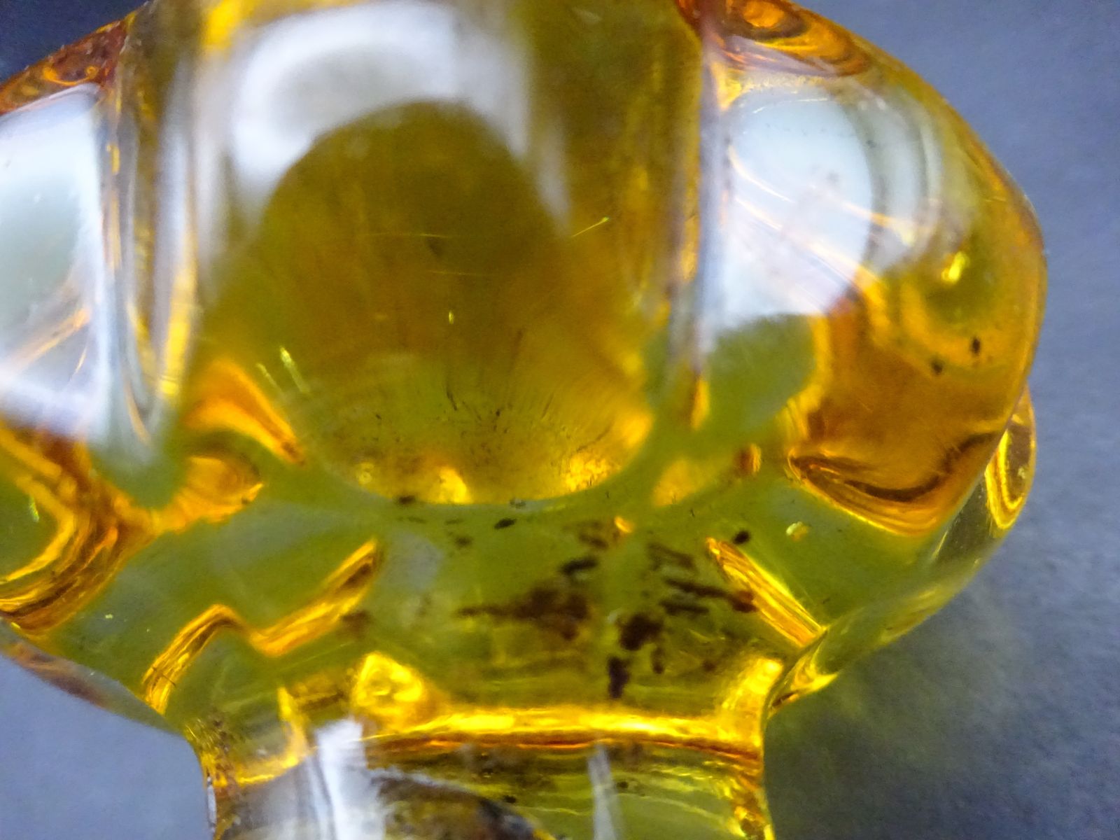 photo for sale Victorian Yellow/Amber Glass Door Knob