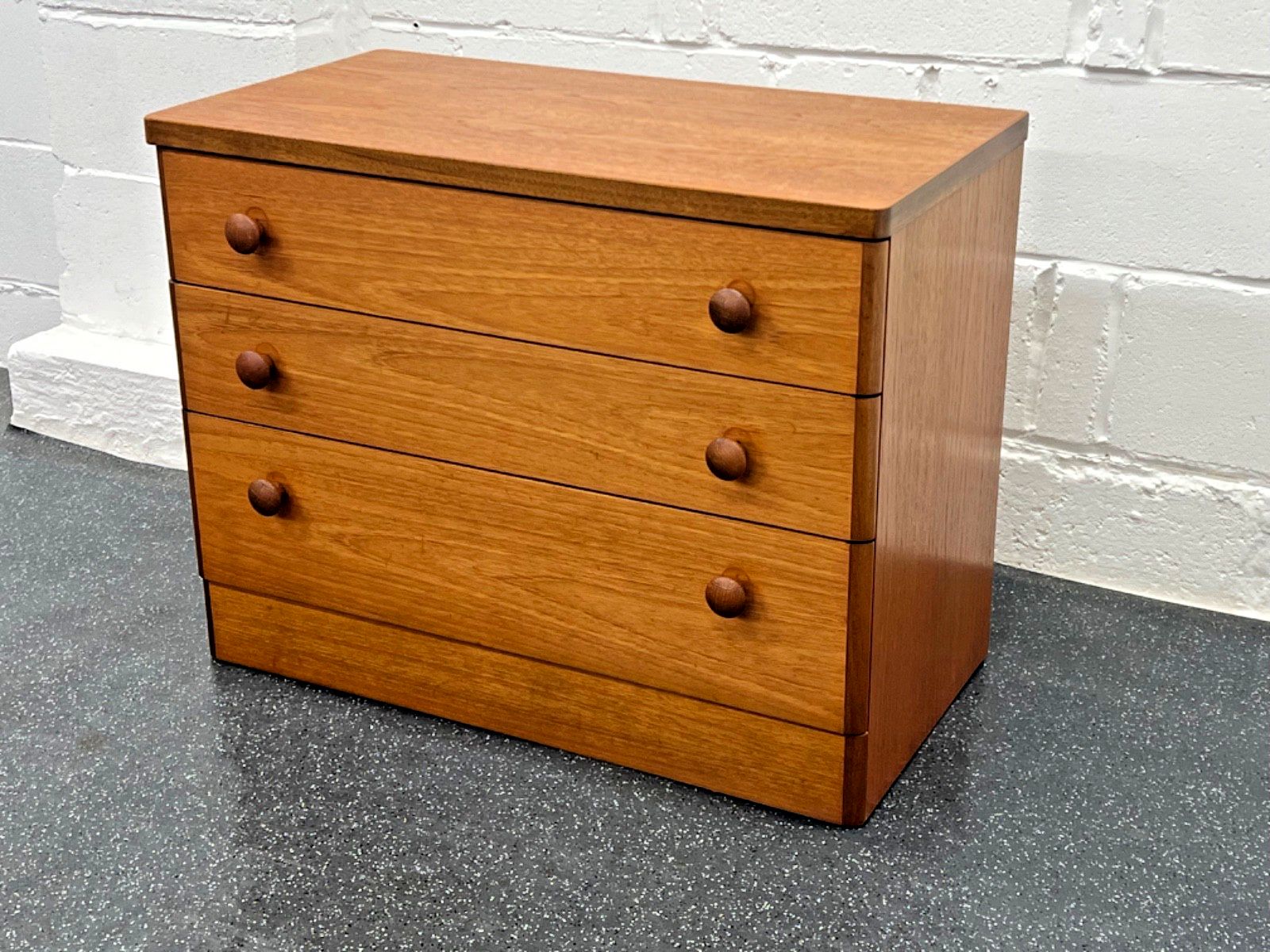 Midcentury Stagg Chest Of Drawers Vintage Teak (Delivery Available) photo Furniture