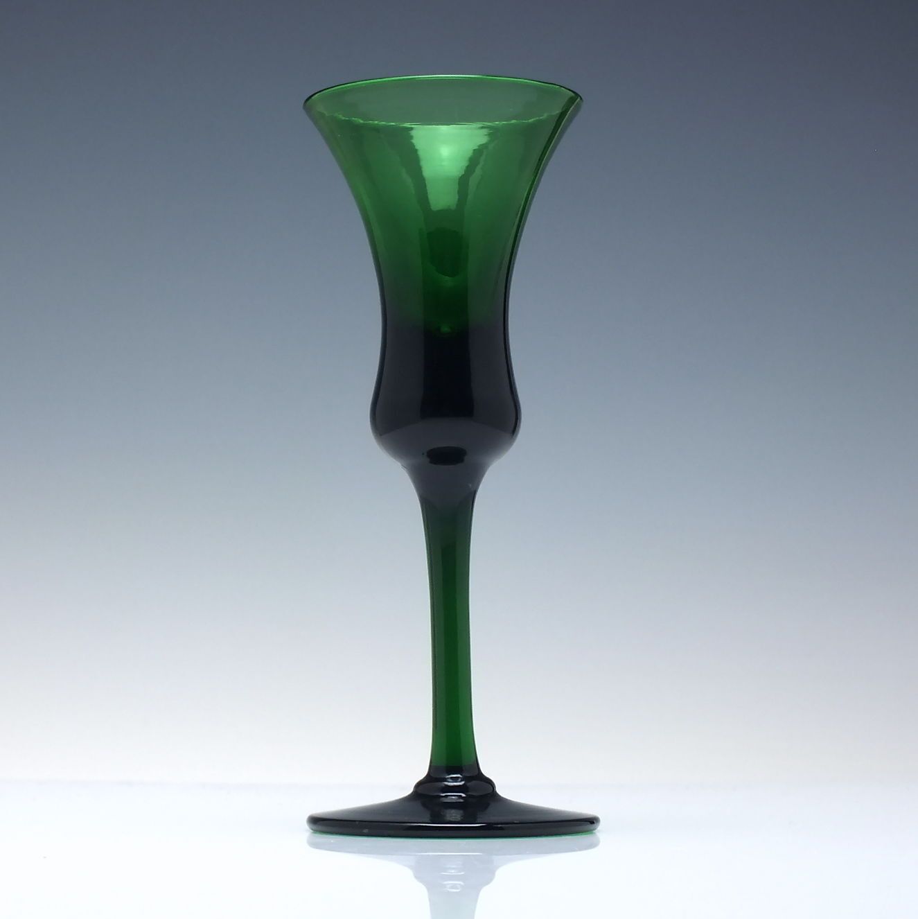 Rare 19th Century Green Wine Glass C1880 photo furniture