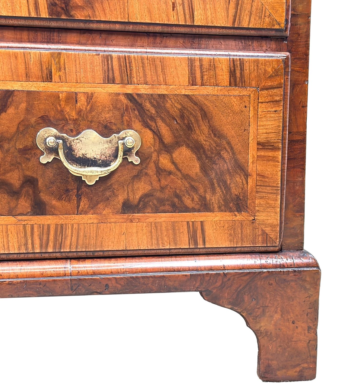 Small 18th Century Georgian Walnut Chest Of Drawers (England, Circa 1720) photo buy