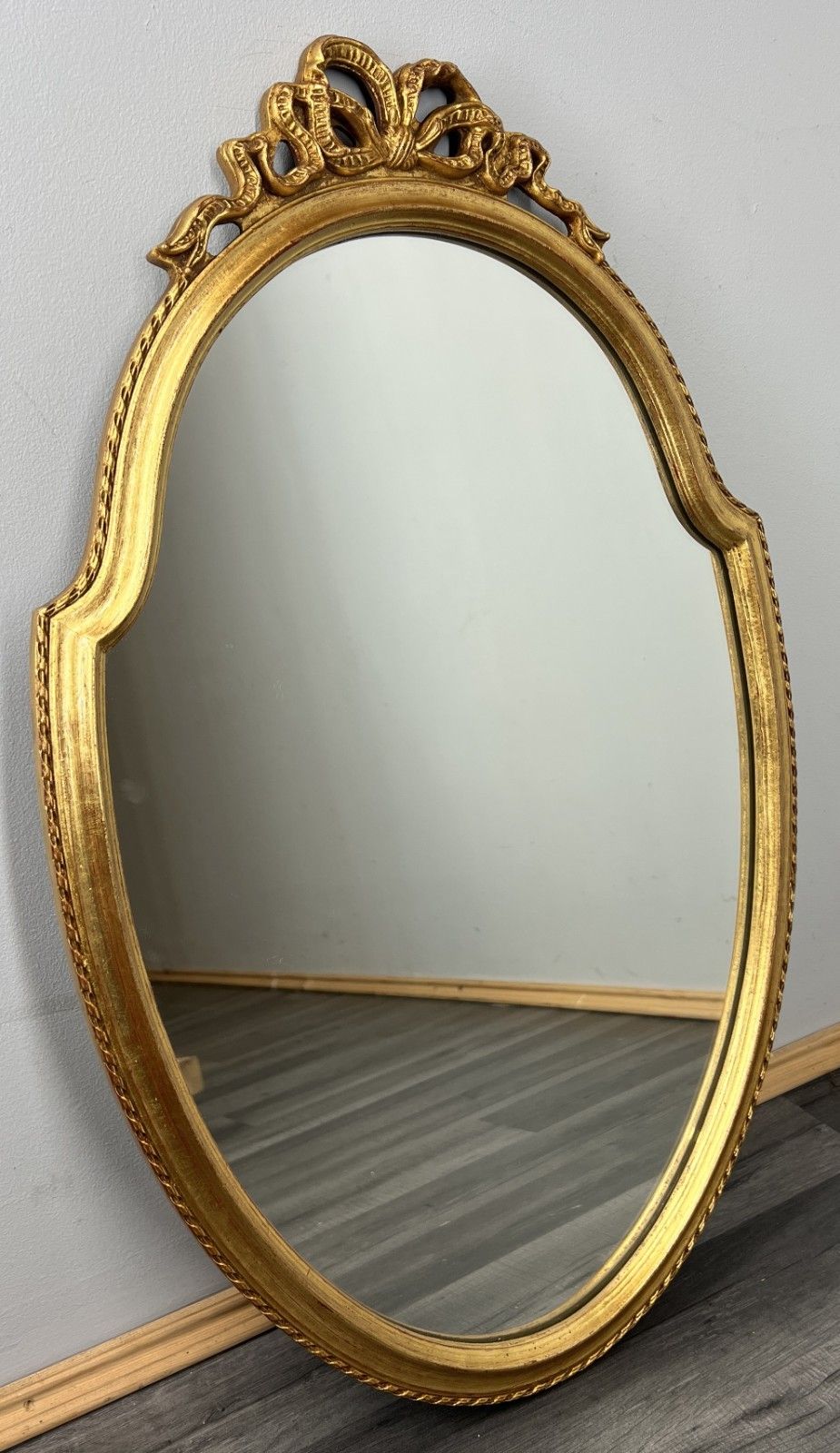 Mirror Vintage French Ornate Wall Mirror Gold Finish Wall Decor Lot 4713