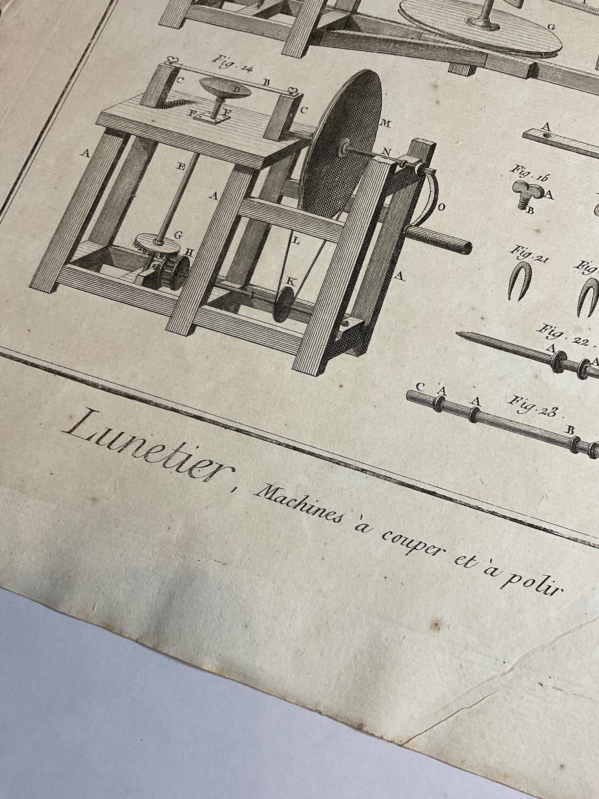 Antique Original Set Of 4 Large Format 18th Century Book Plates. photo vintage