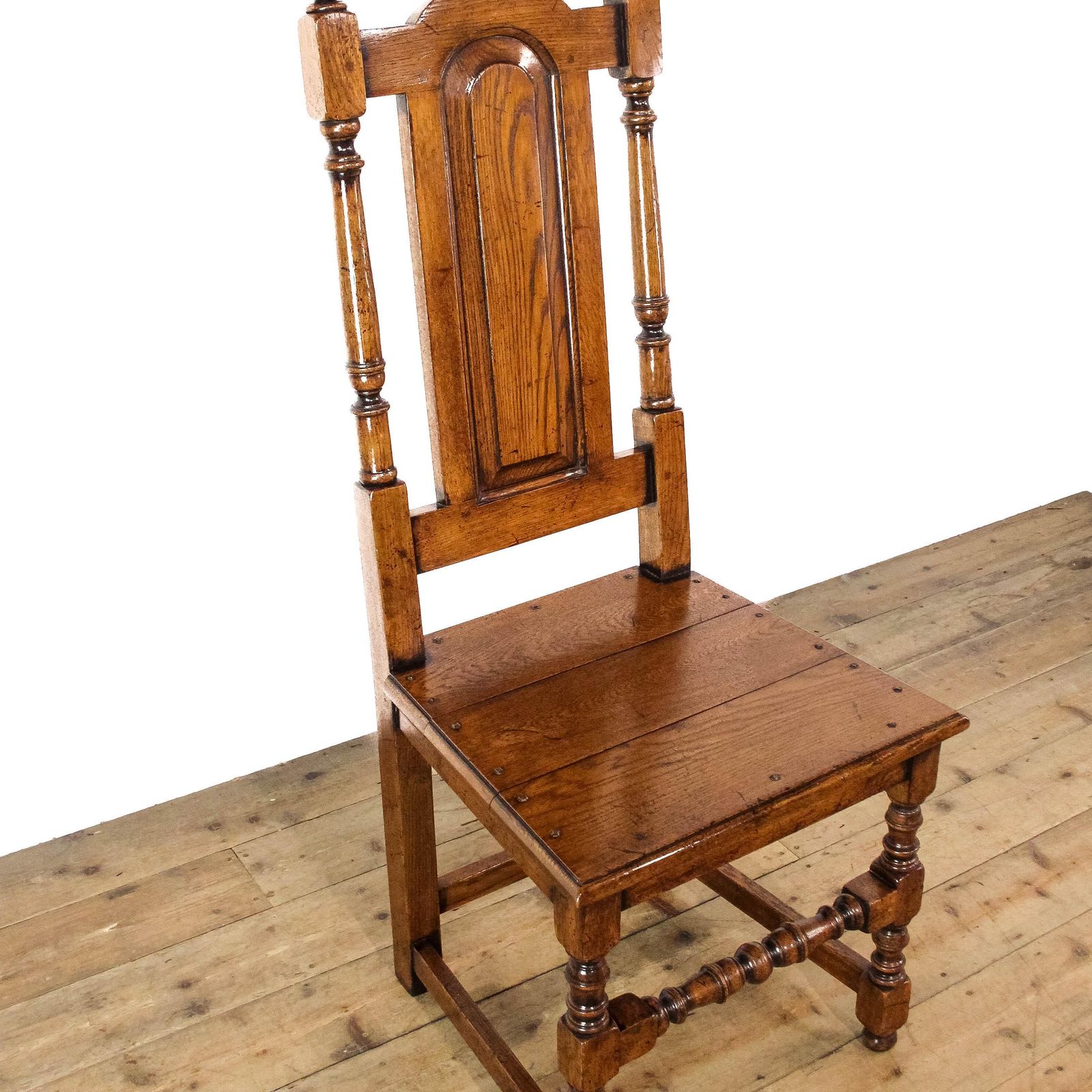photo furniture Set Of Eight Solid Oak Dining Chairs | Set Of Chairs | Antique Chairs | Dining Chairs | Kitchen Chairs