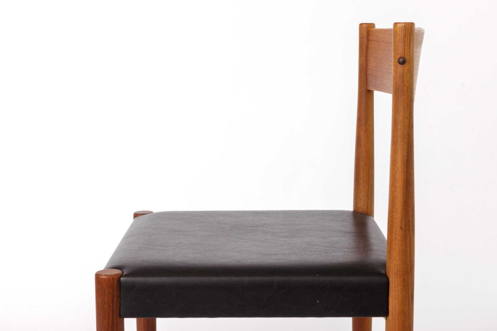 1 Of 10 Poul M. Volther Teak Dining Chair For Frem Røjle, Danish Mid Century Modern Chair, 1960s Vintage photo vinterior