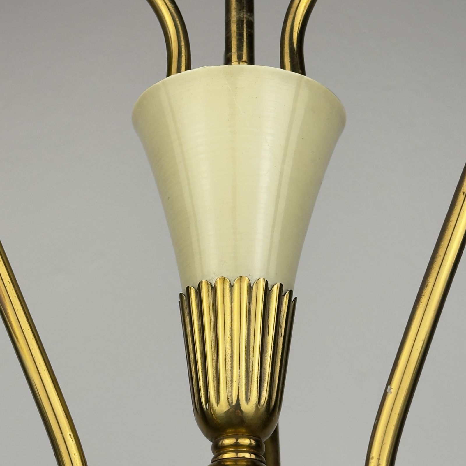 photo for sale Antique Chandelier, In Style Of Pietro Chiesa For Fontana Arte, Italy, 1930s