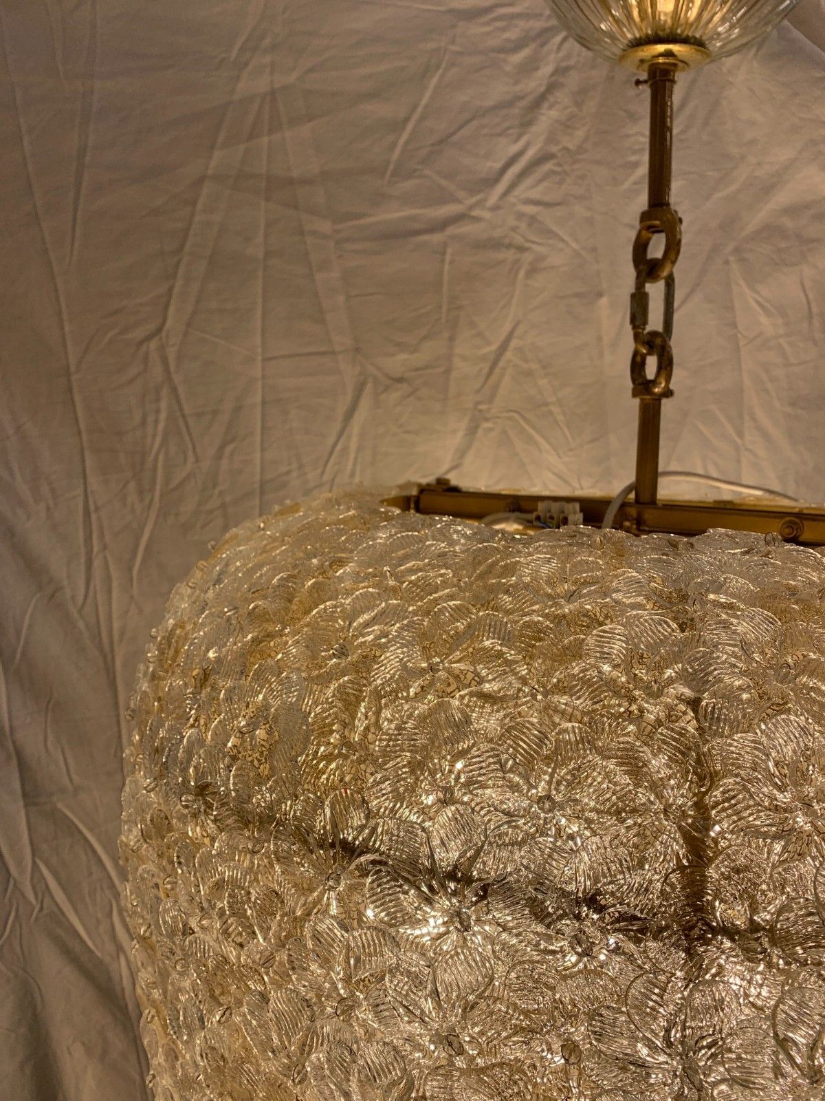 Murano Glass Chandelier Made By The Company Enrico Neri &C.Snc New Italy photo vinterior