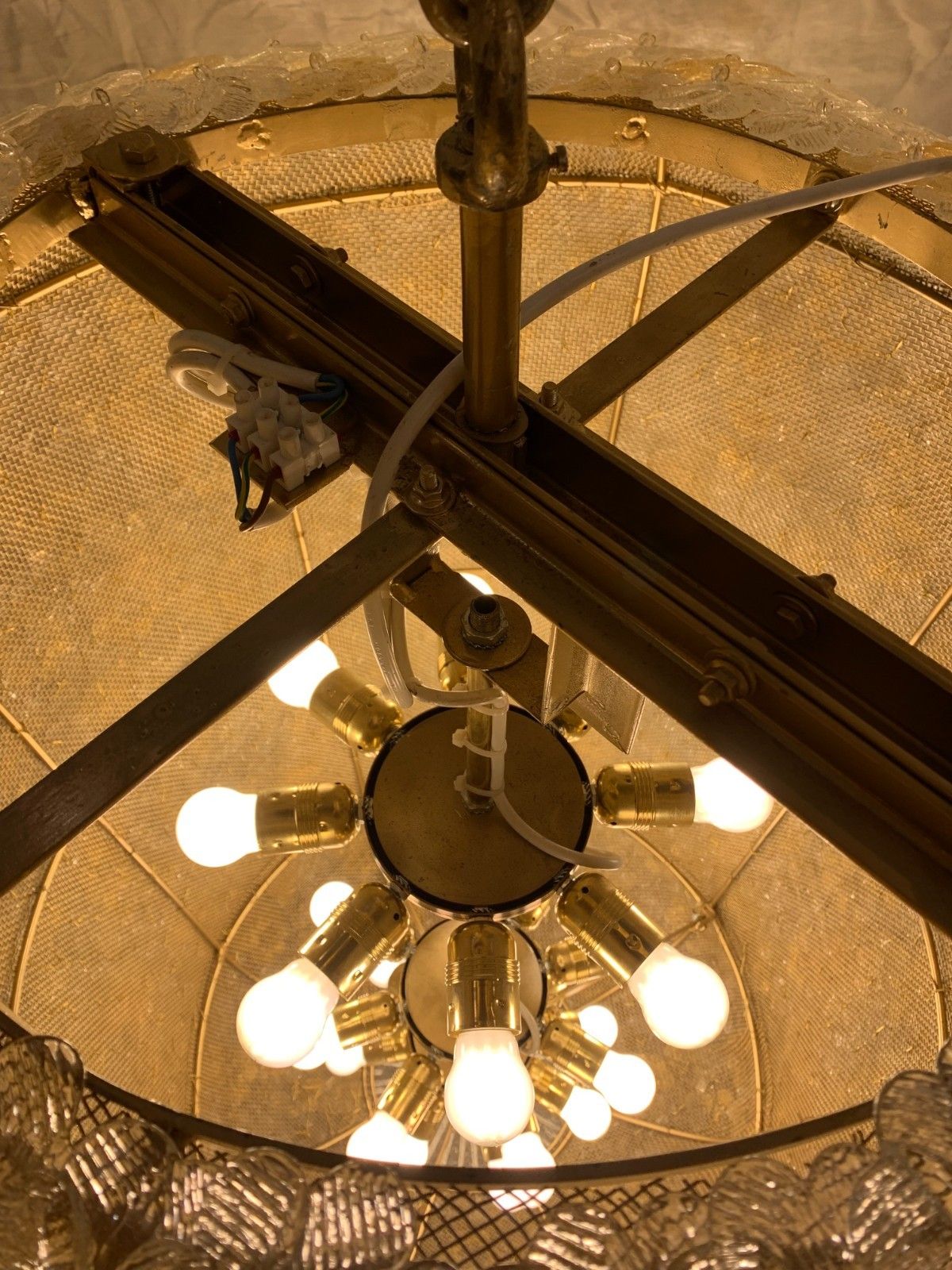 Murano Glass Chandelier Made By The Company Enrico Neri &C.Snc New Italy photo buy