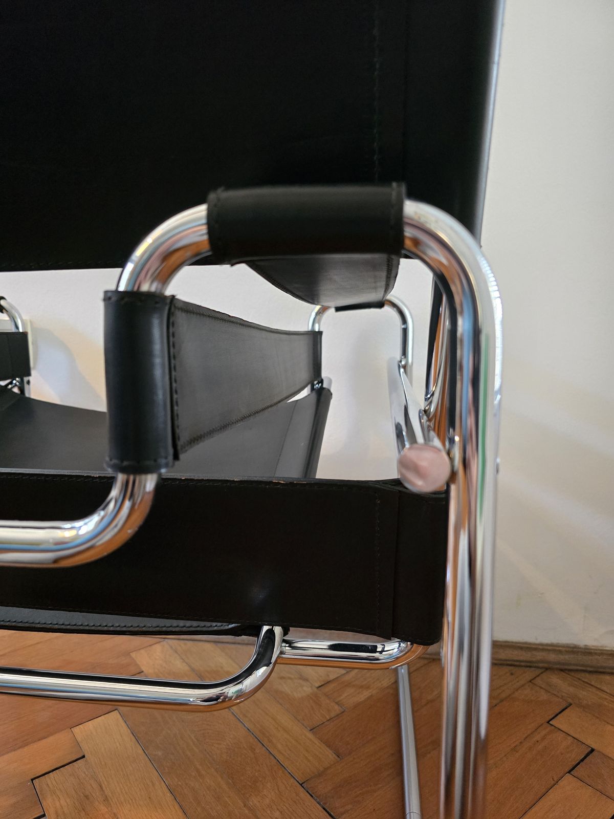 60s Wassily Chair By Marcel Breuer For Gavina (Original) photo for sale