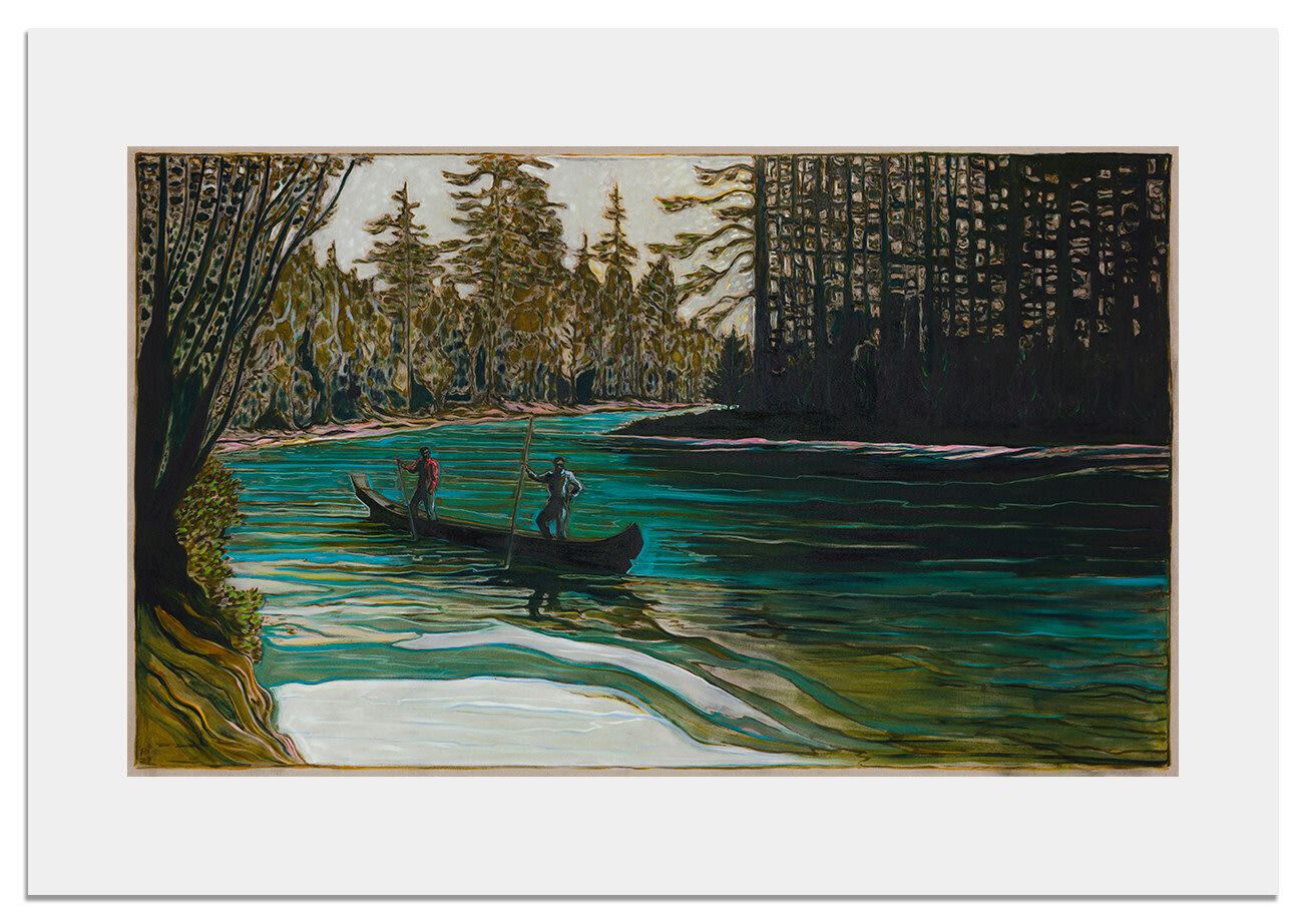 Billy Childish Salish Fishermen, 2022