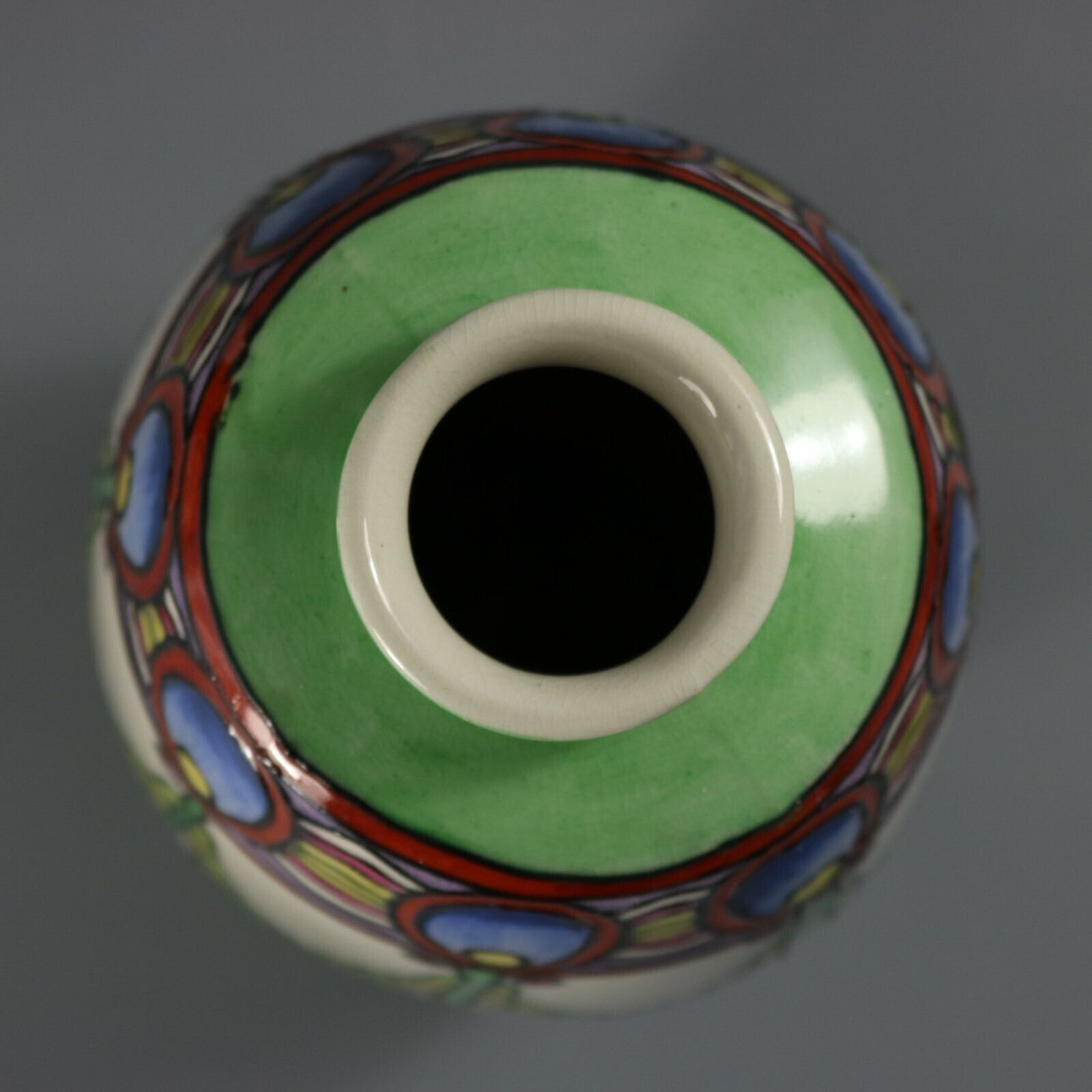 Minton Secessionist No.1 Vase Rare Colourway photo vintage
