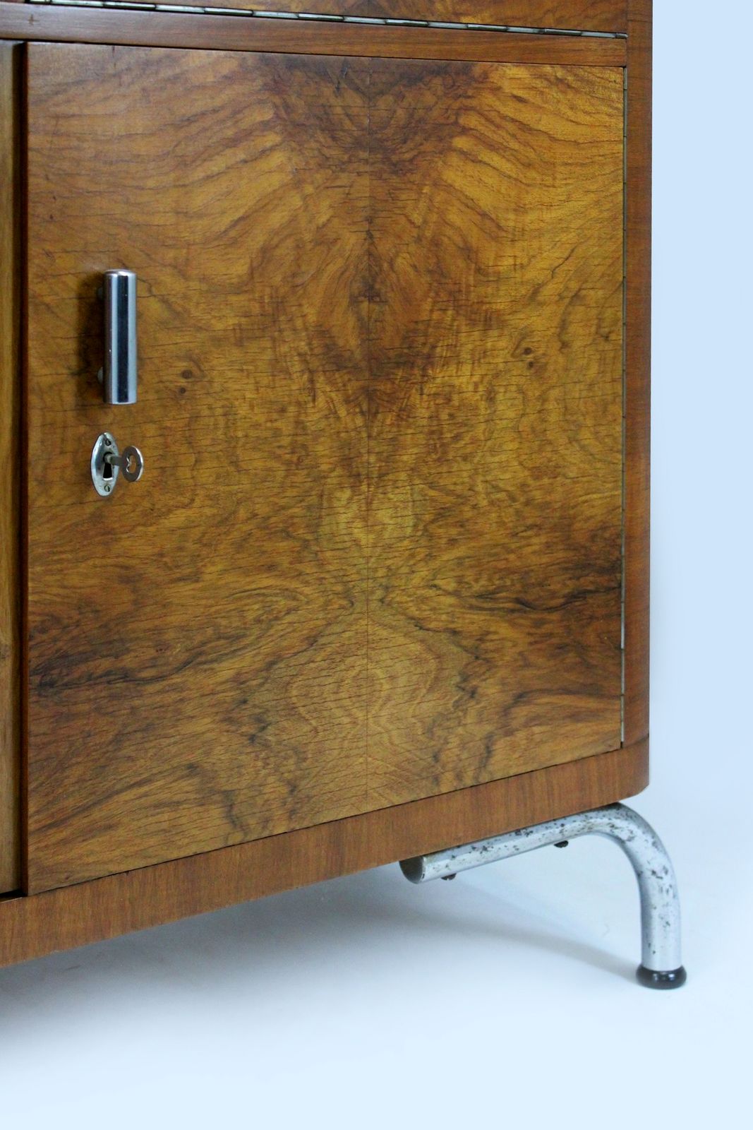 Bauhaus 1930s Multi Functional Storage Unit, Robert Slezák, Czechoslovakia photo for sale