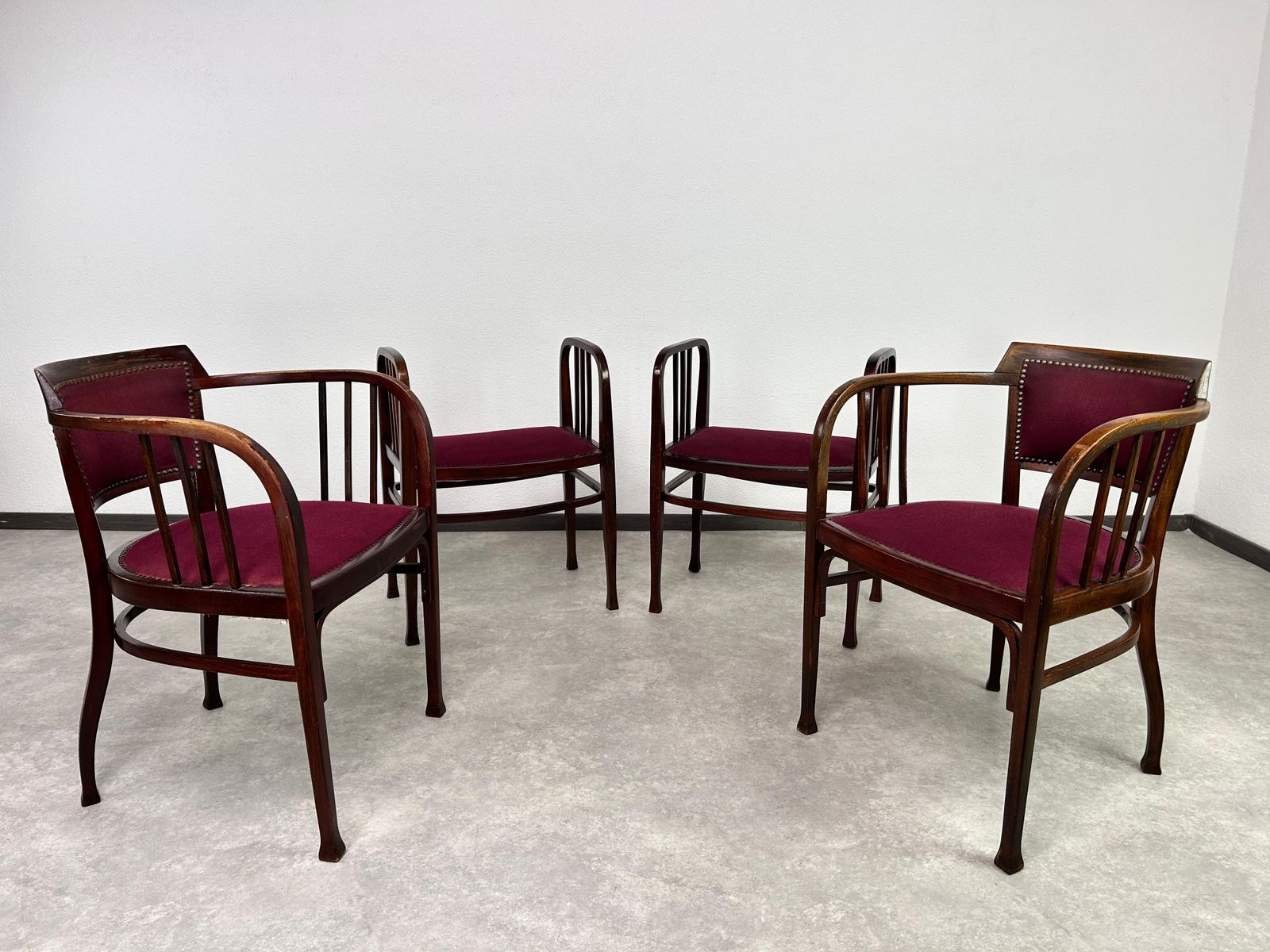 Vienna Secession Causeuse No.6611 By Otto Wagner photo furniture
