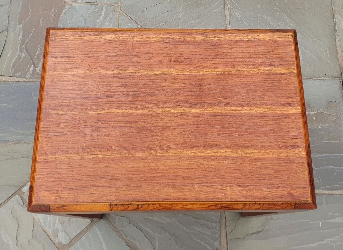 A Simple Oak Arts And Crafts / Art Deco Cotswold Style Side Table photo Furniture