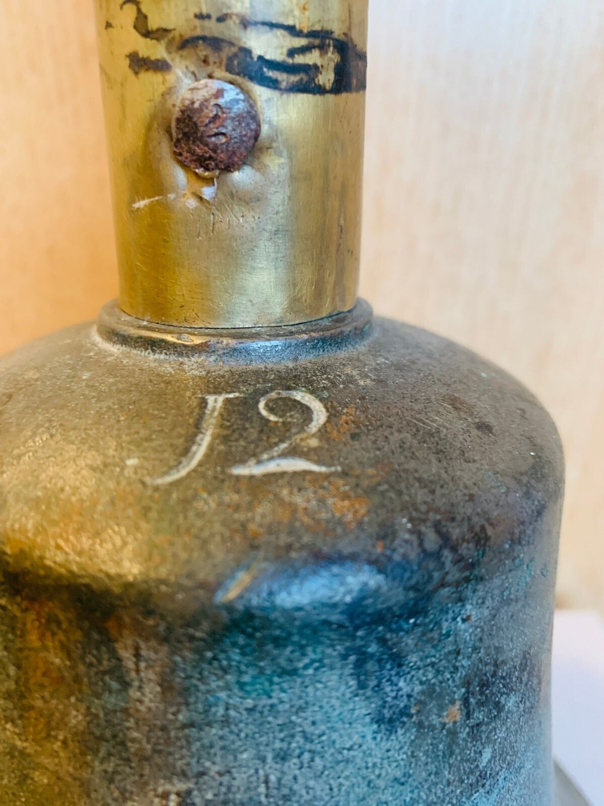 Rare Georgian Bronze Town Crier’s Bell Watchman’s Alarm Handbell (C. 1714–1830) photo buy