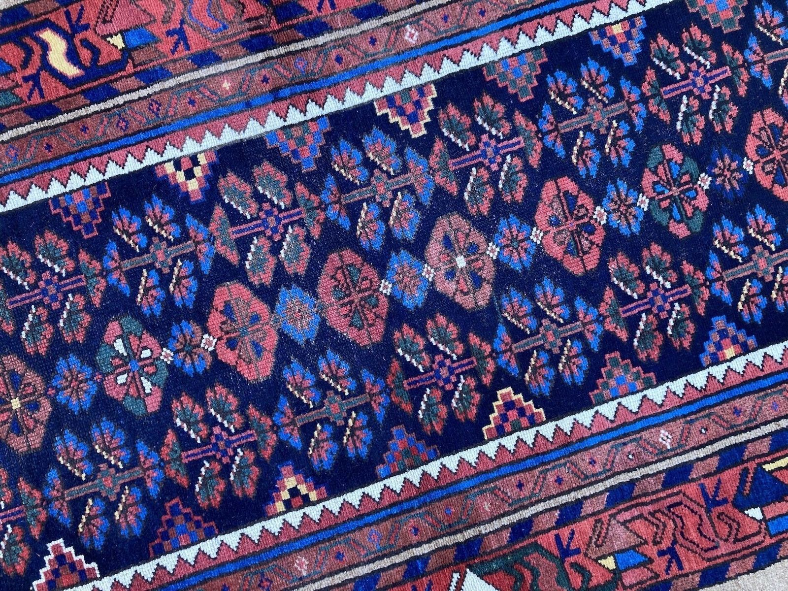 photo for sale Antique Hamadan Runner 4.05m X 1.05m