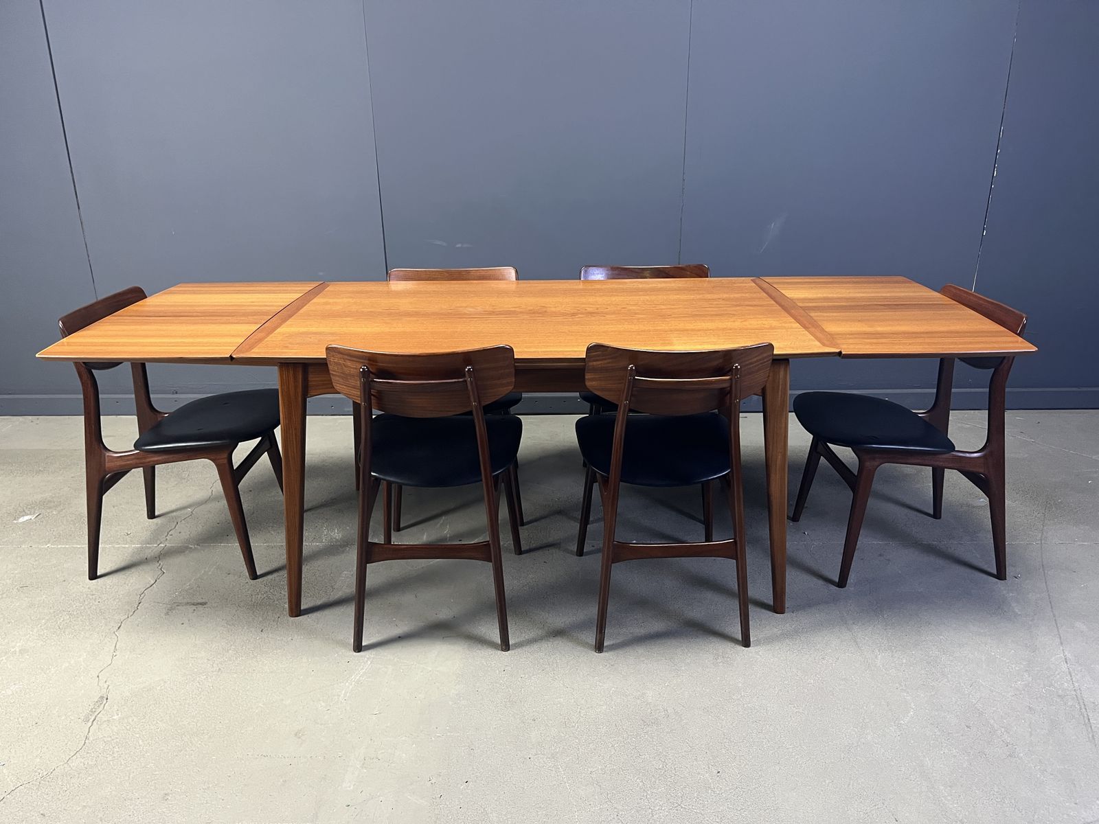 Mid Century Dining Set By Louis Van Teeffelen For Wébé, 1960s