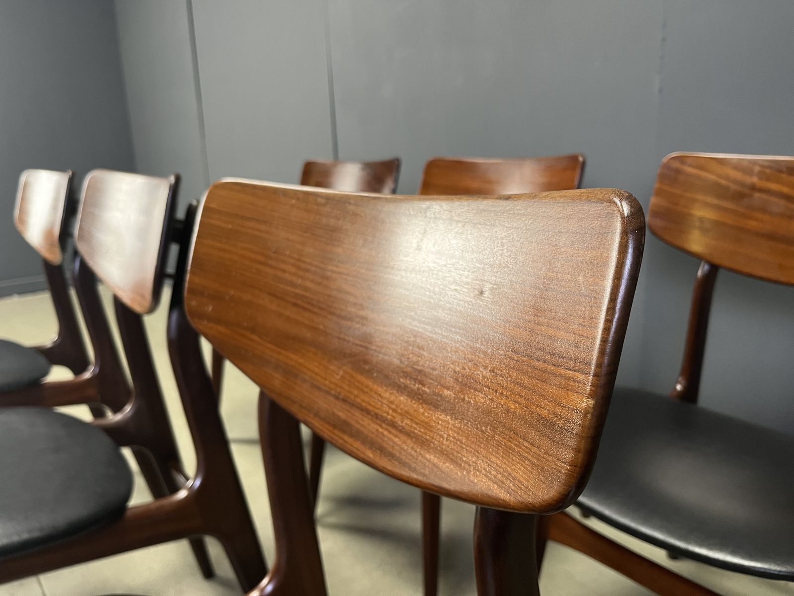 Furniture Mid Century Dining Set By Louis Van Teeffelen For Wébé, 1960s photo