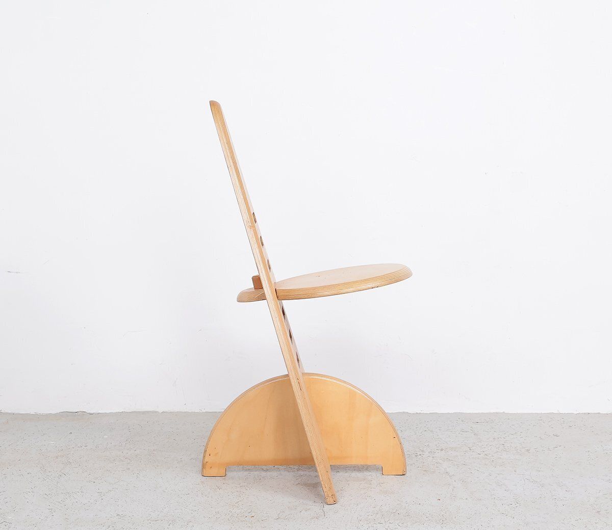 Lundi Sit Adjustable Wooden Chairs, 1980s, Set Of 2 photo vinterior