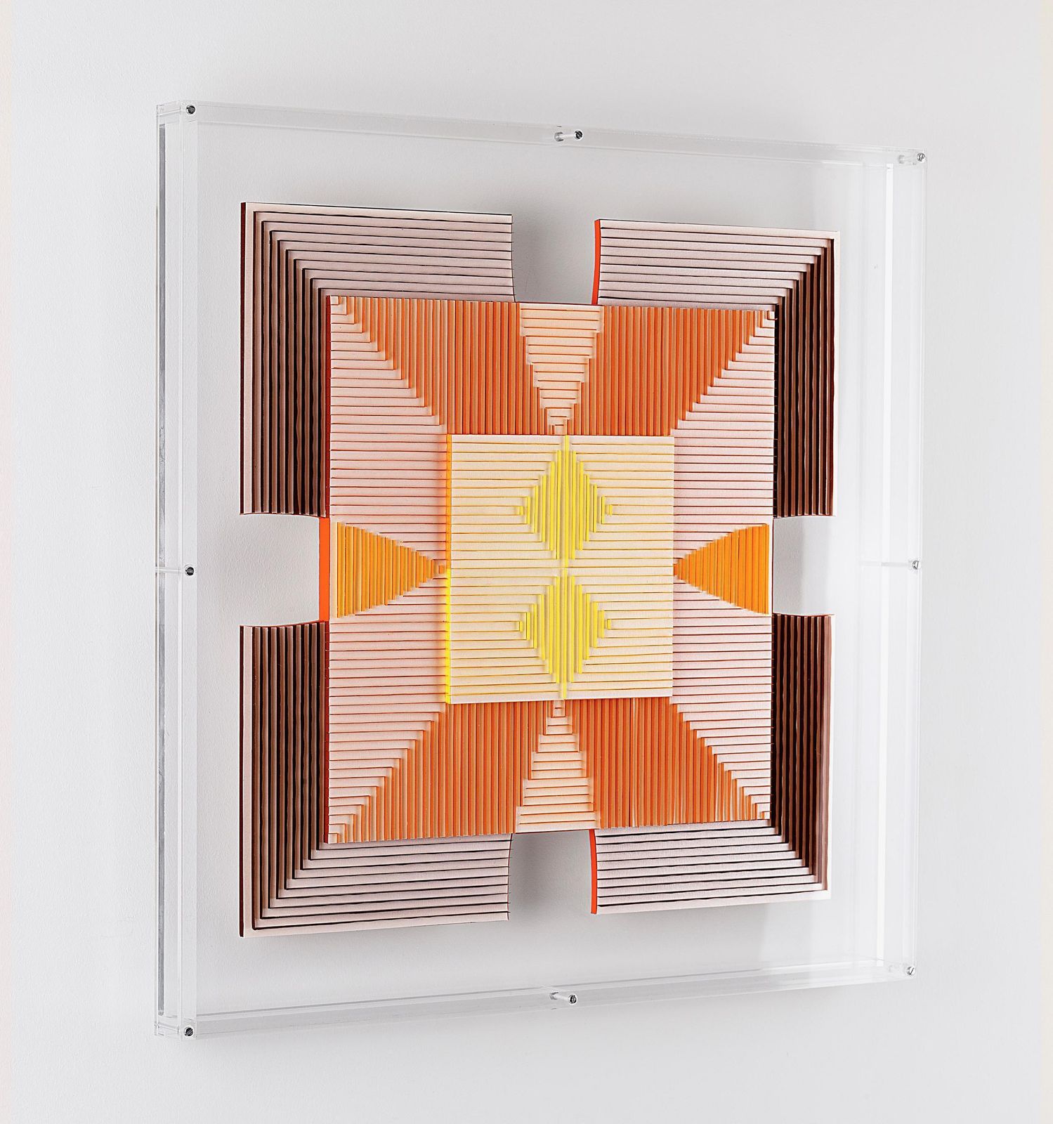 Françoise Lucianifrançoise Luciani Orange Diptych 20112012 photo buy