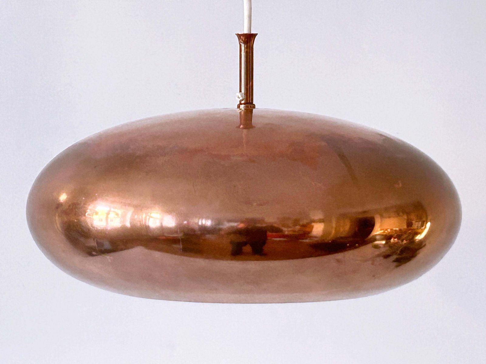 photo buy Elegant Mid Century Copper Pendant Lamp By Falkenbergs Belysning Sweden 1960s