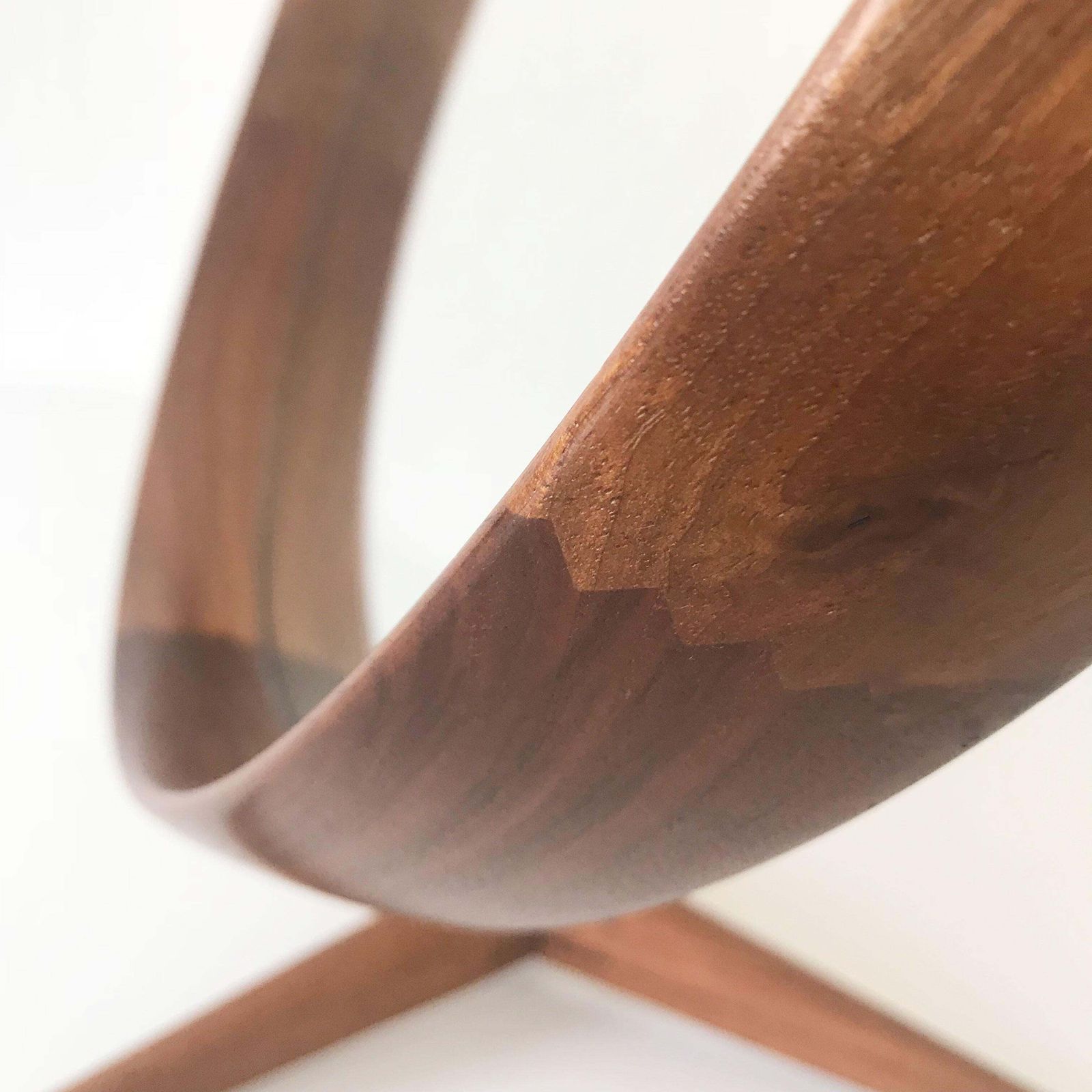 photo for sale Elegant Teak Table Mirror By Uno & östen Kristiansson For Luxus Sweden 1960s