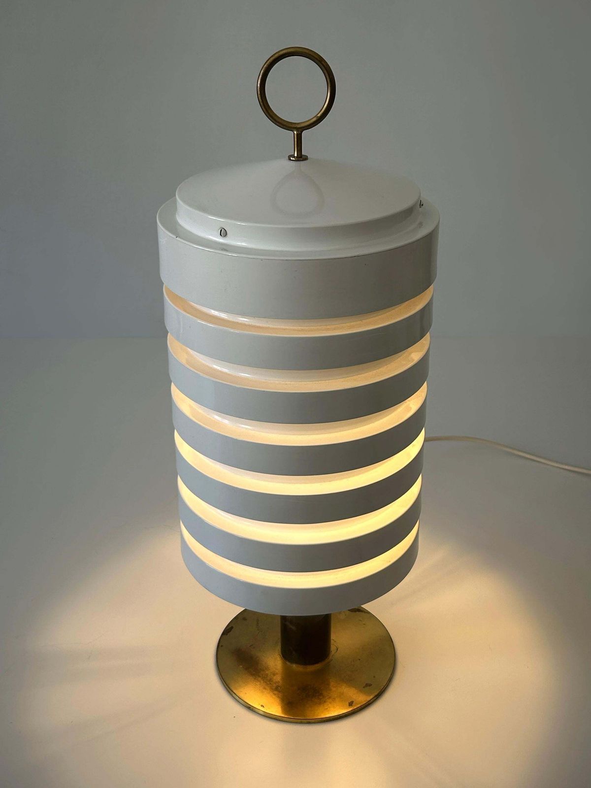 Exceptional Mid Century Table Lamp 'B 99' By Hans Agne Jakobsson Sweden 1962 photo vinterior