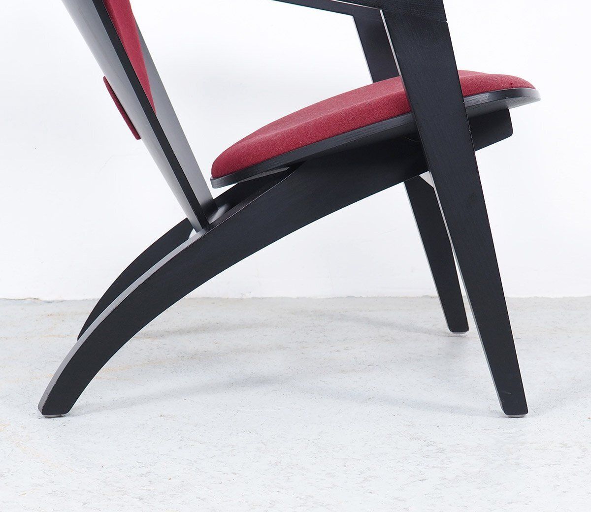 Black Butterfly Lounge Chair By Hans J. Wegner For Getama, 1970s photo buy