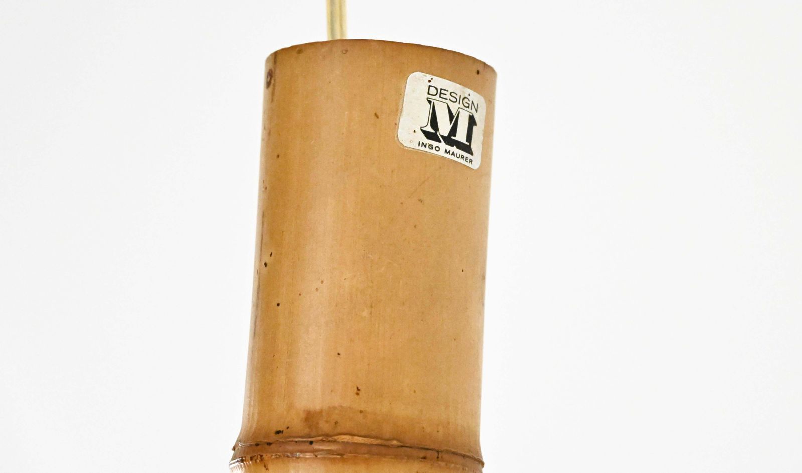 photo for sale "Shichi" Uchiwa Hanging Lamp By Ingo Maurer For Design M, 1970s
