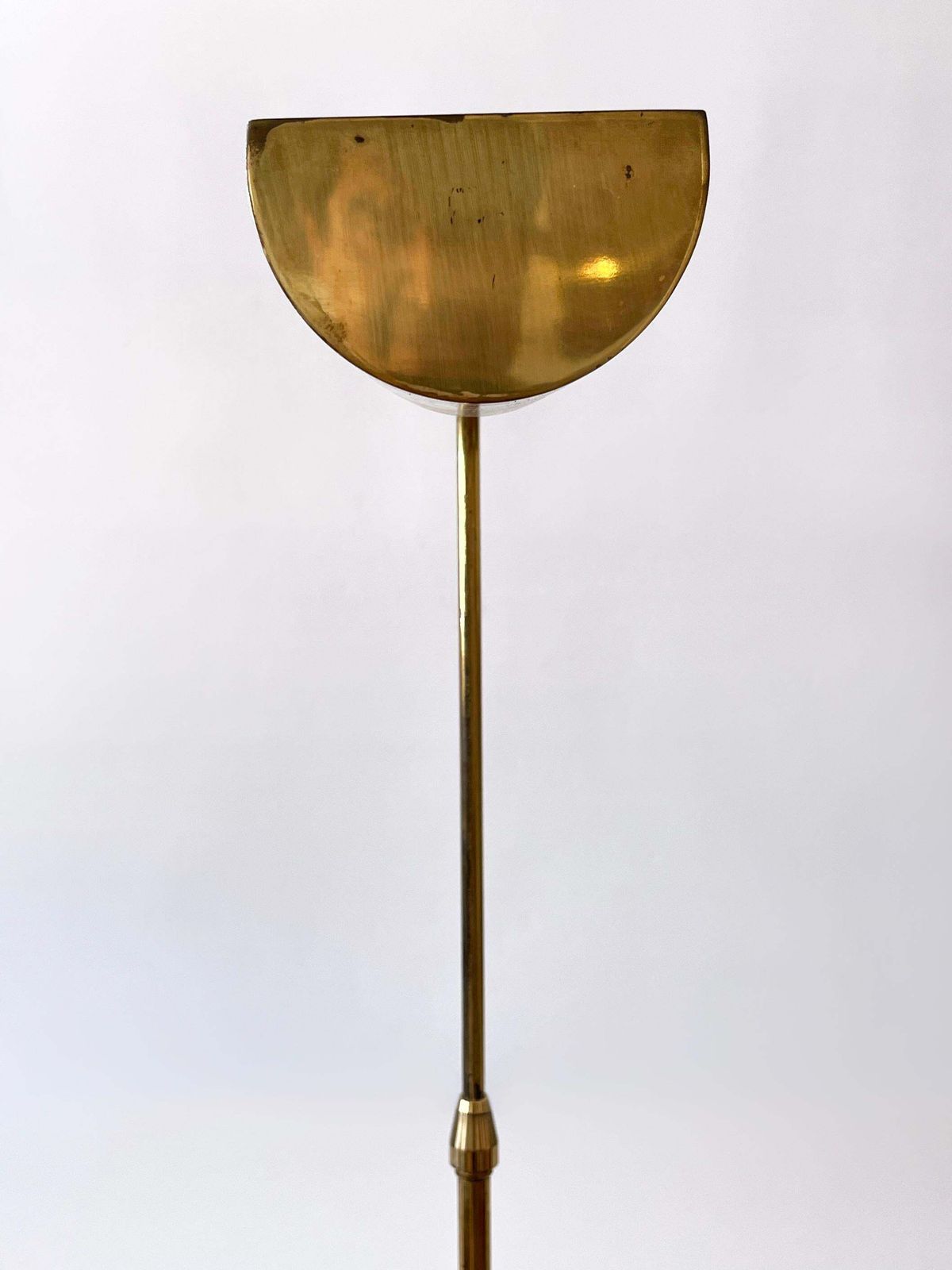 photo vinterior Adjustable Mid Century Modern Brass Floor Lamp Or Reading Light Sweden 1960s