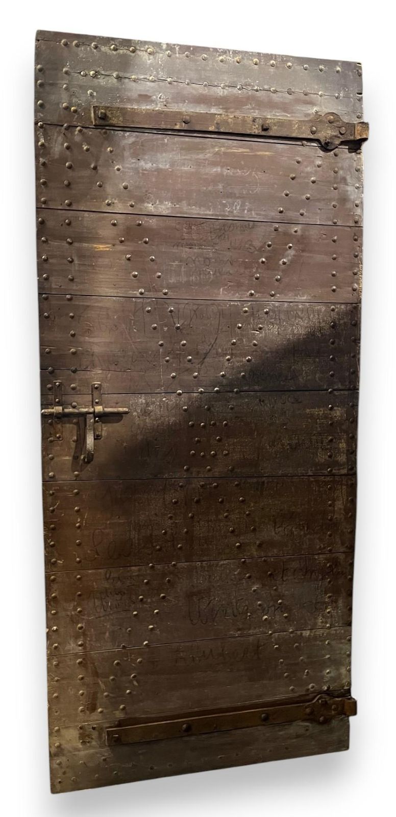 Rustic Entry Door, One X Nailed Casement, Italy photo furniture