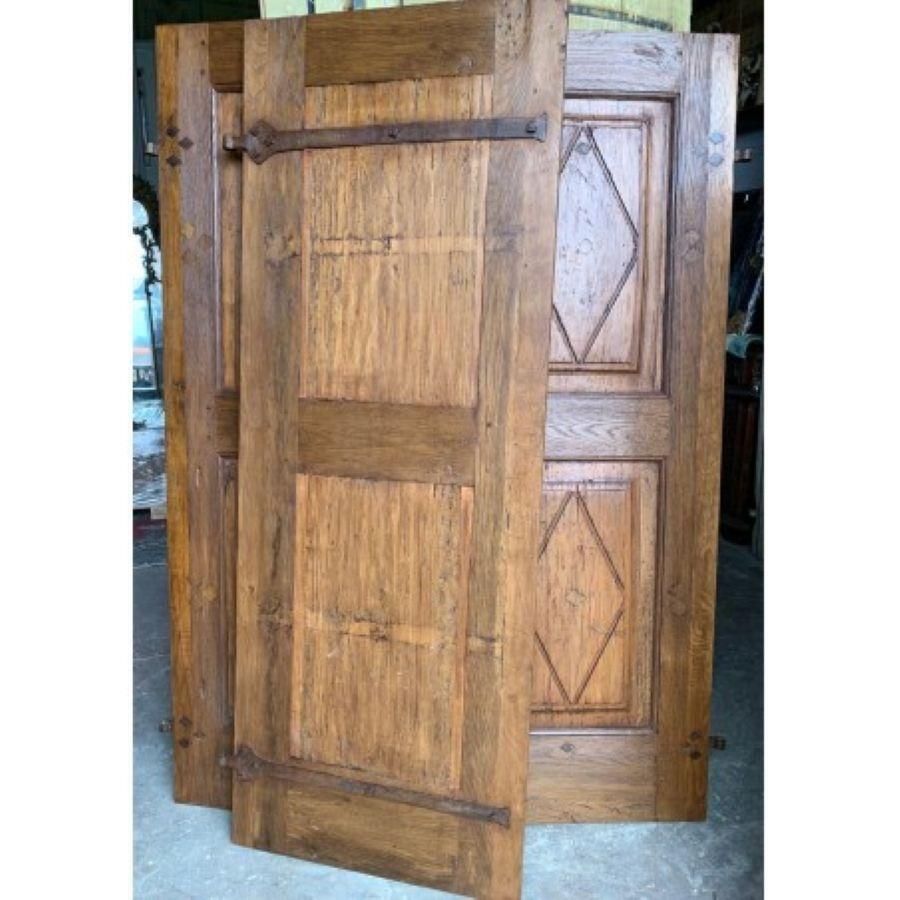 No.4 Interior Doors, Carved With Lozenges From Solid Poplar And Oak Wood photo Home Fixtures