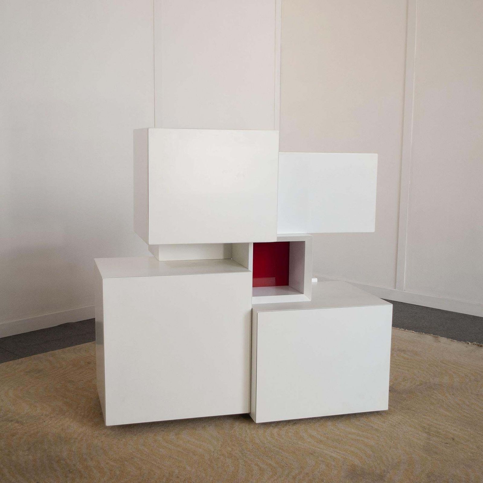 Ludovico Acerbis In The Style Storage Cabinet Late 1960s photo vinterior