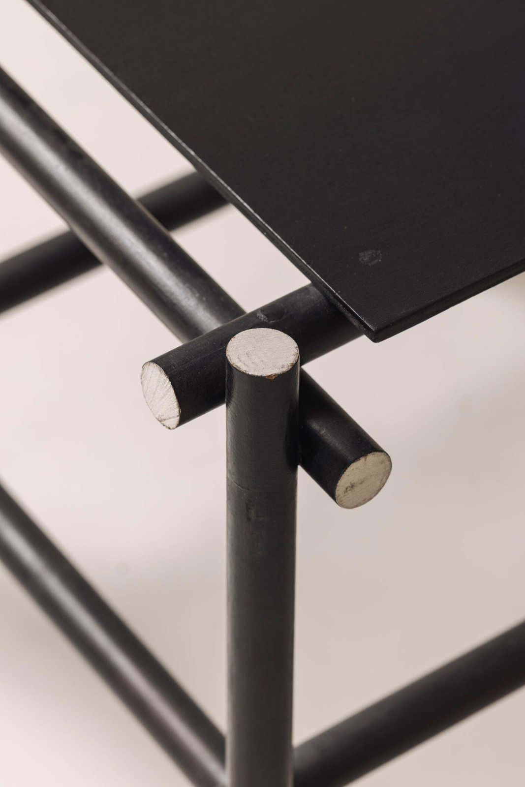 One Of A Kind Sculptural Chair In The Taste Of Rietveld, Circa 1980s photo 1328.0