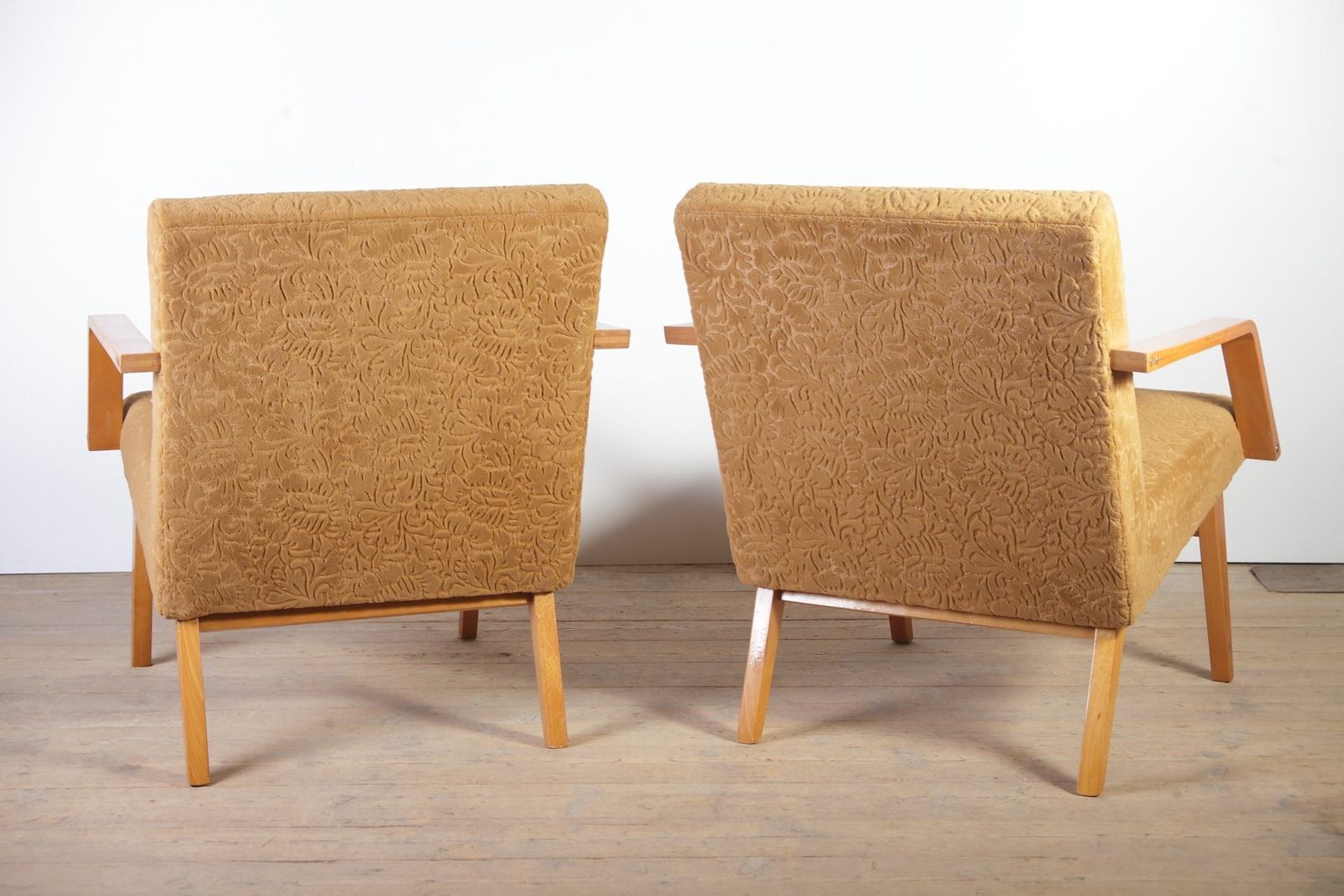 Mid Century Lounge Chairs From Mier Topolcany, Slovakia, 1960s, Set Of 2 photo furniture