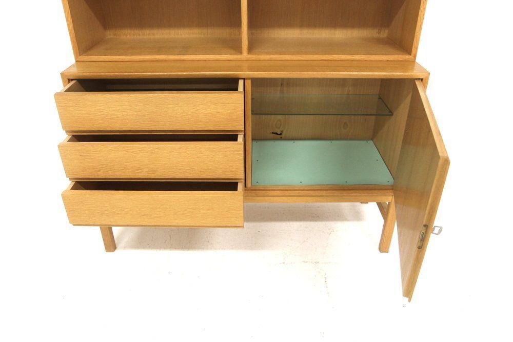 Scandinavian Oak Mtp Bookcase By Marian Grabinski For Ikea, Sweden, 1960 photo Furniture