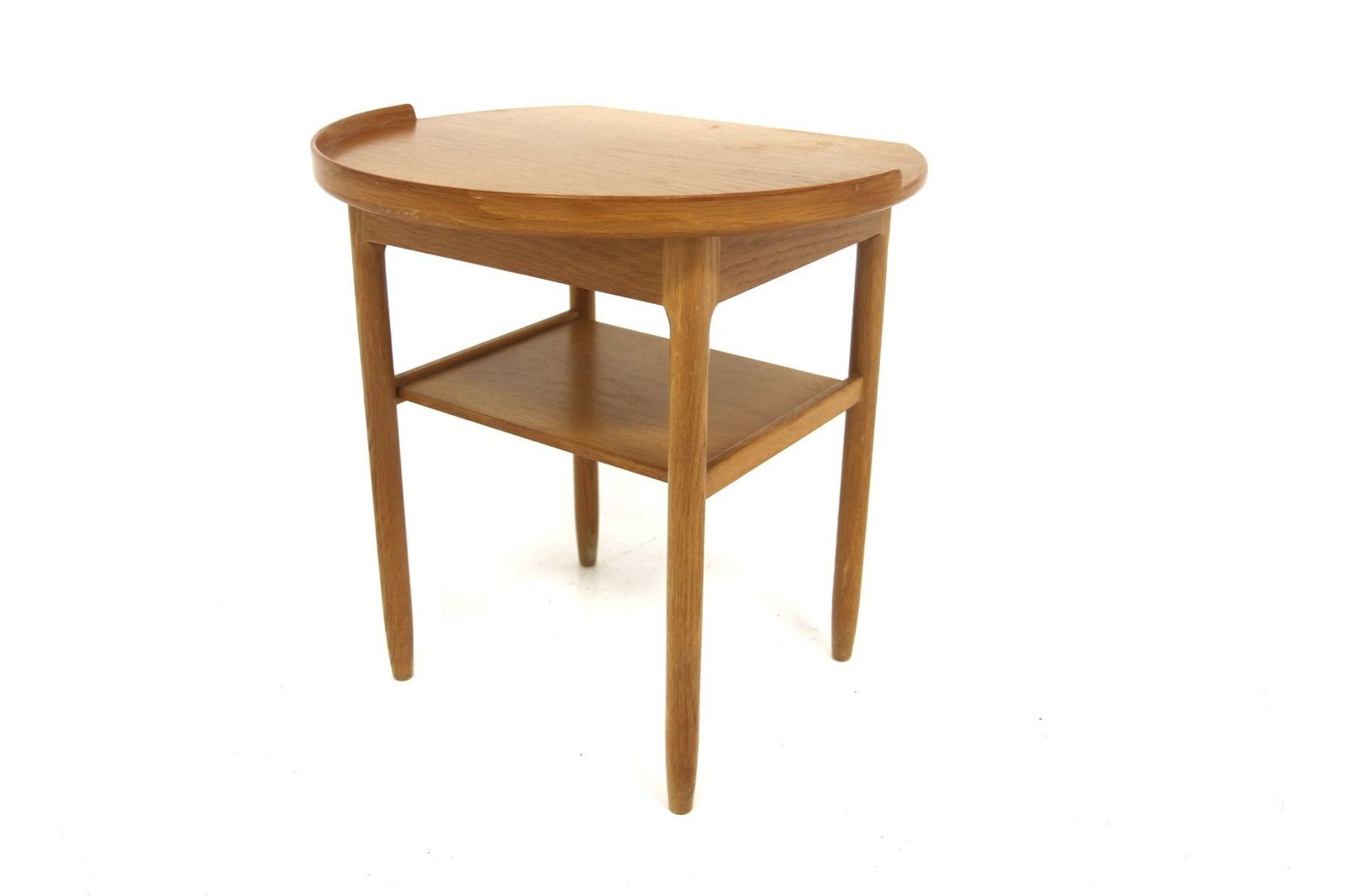 Oak Bedside Table By Sven Engström & Gunnar Myrstrand For Bodafors, 1960s photo 503.0